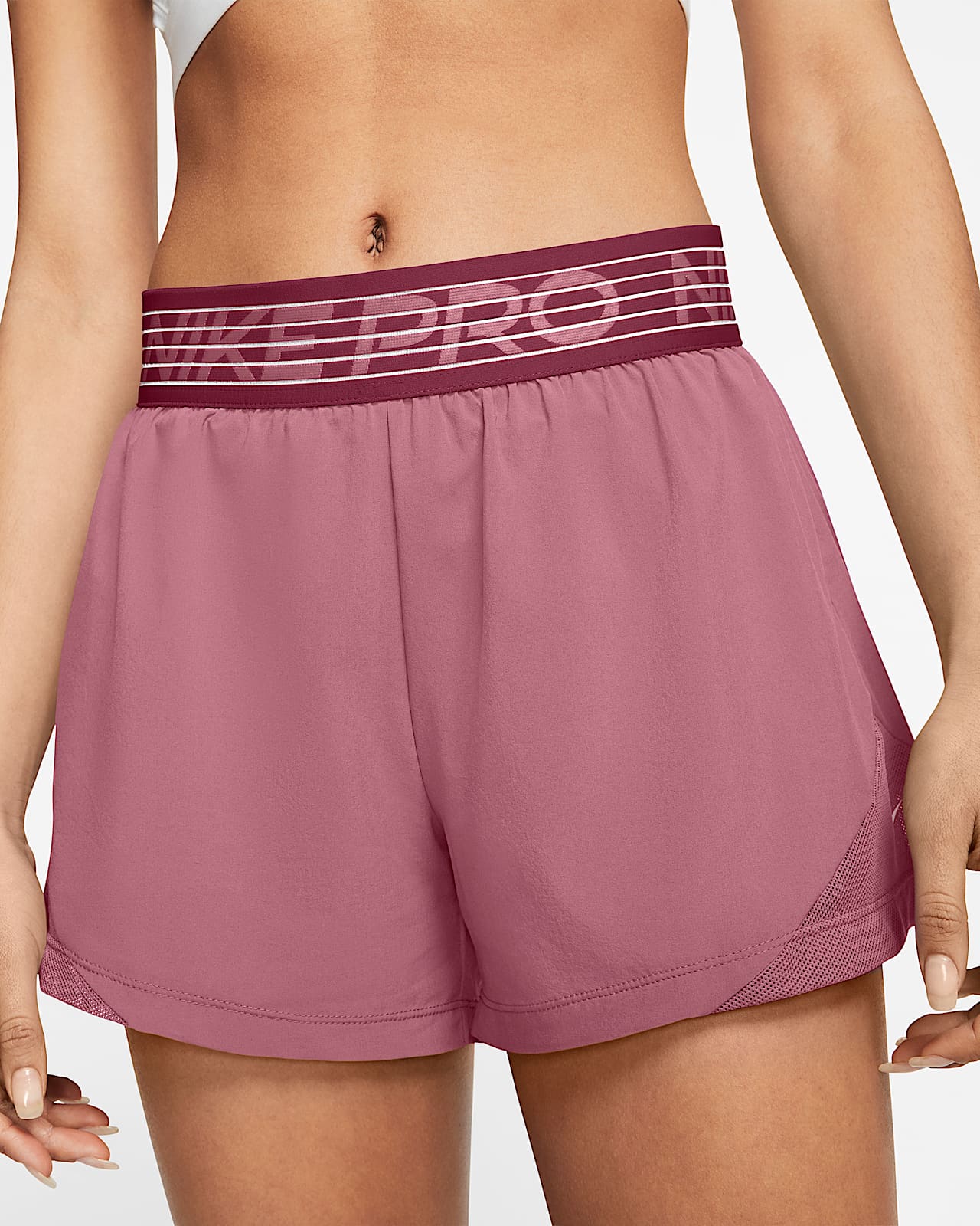 nike pro 2 in 1 shorts