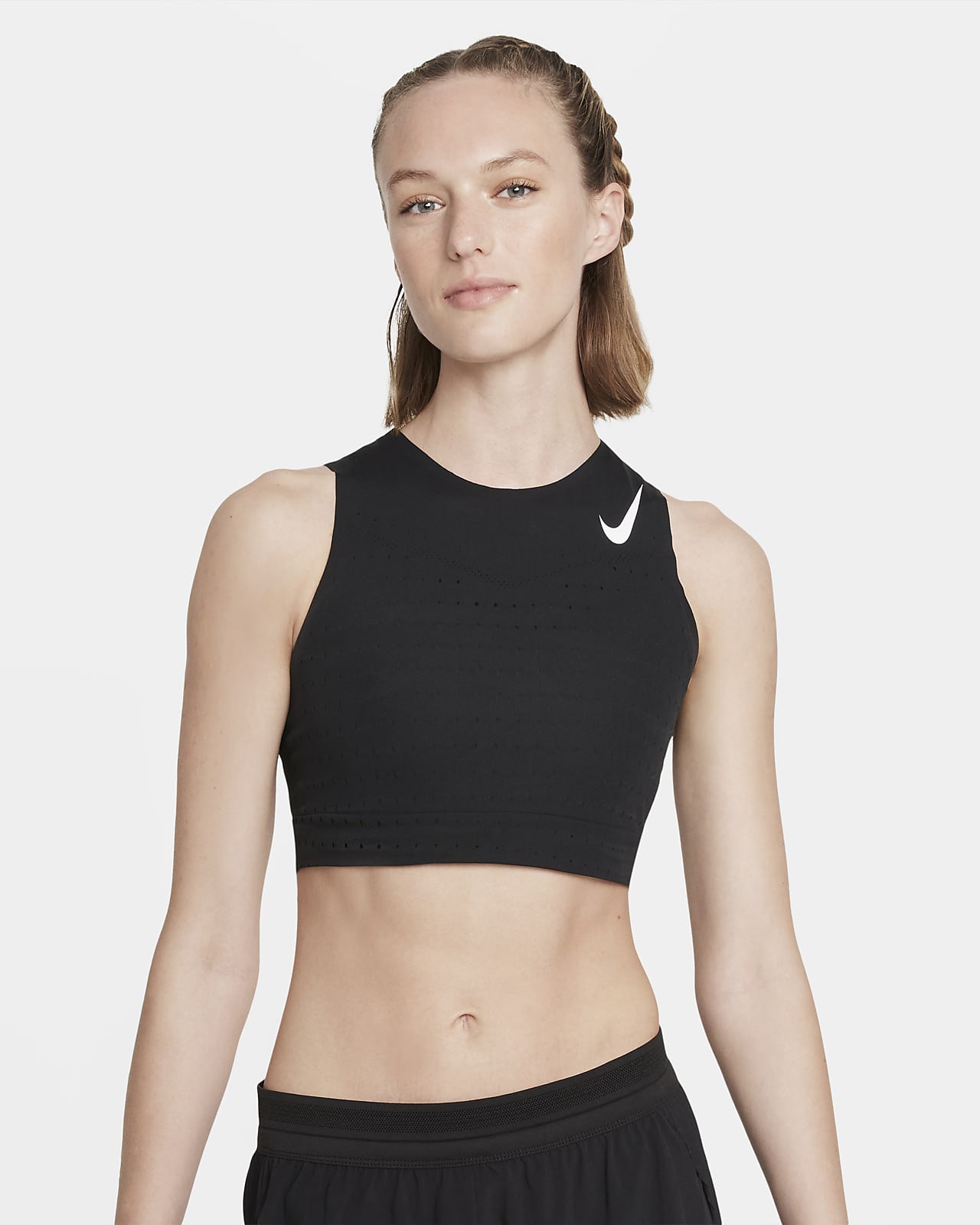 Top de running sin mangas para mujer Nike AeroSwift