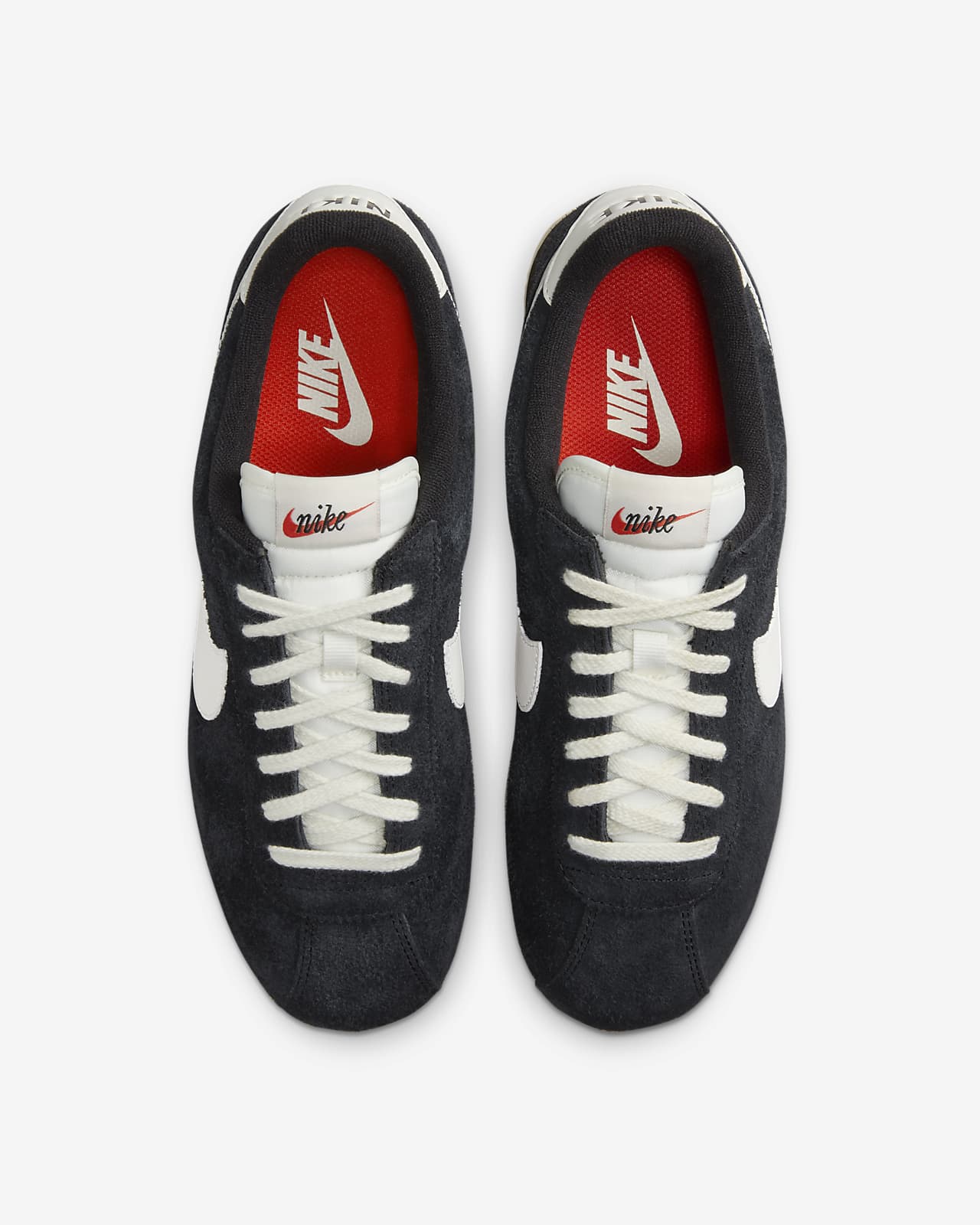 Nike cortez suede top women's