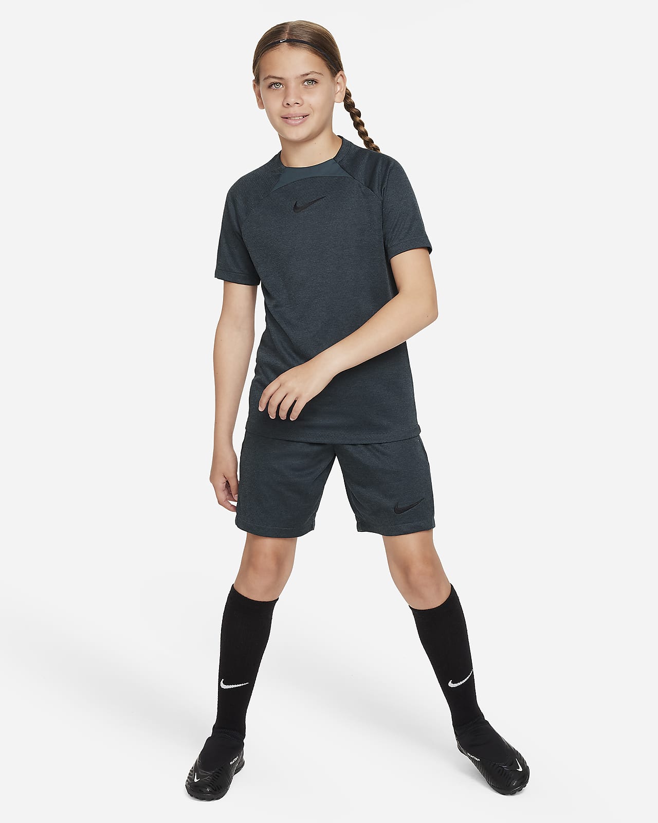 Nike Dri-FIT Academy Big Kids\' Soccer Shorts.