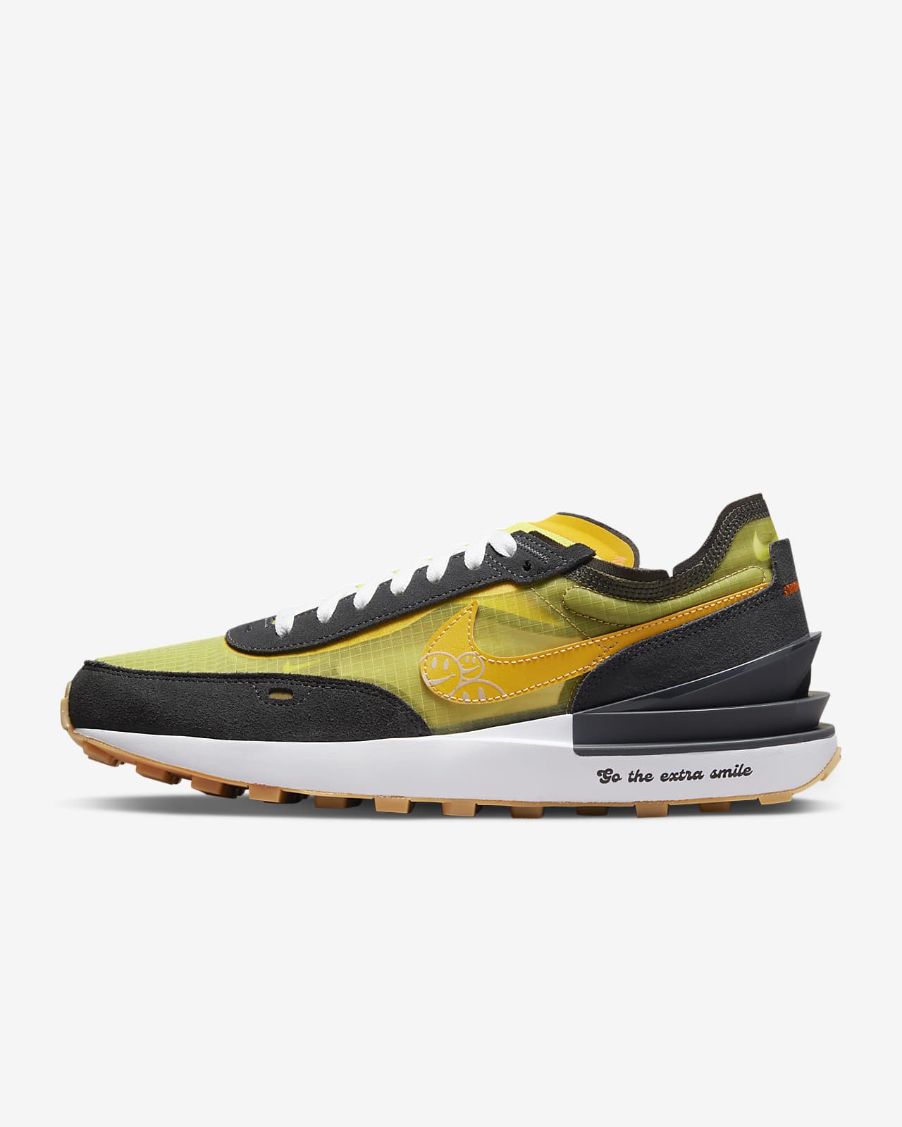 nike waffle one yellow