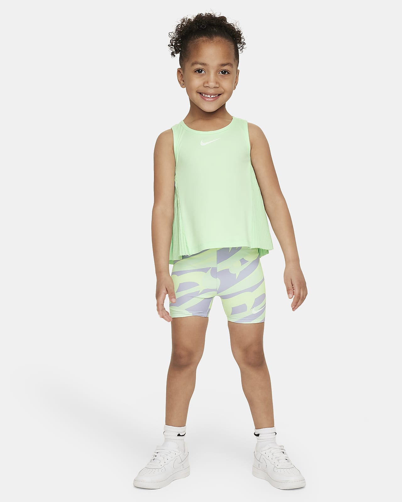 Conjunto de shorts infantil Nike Dri-FIT Prep in Your Step