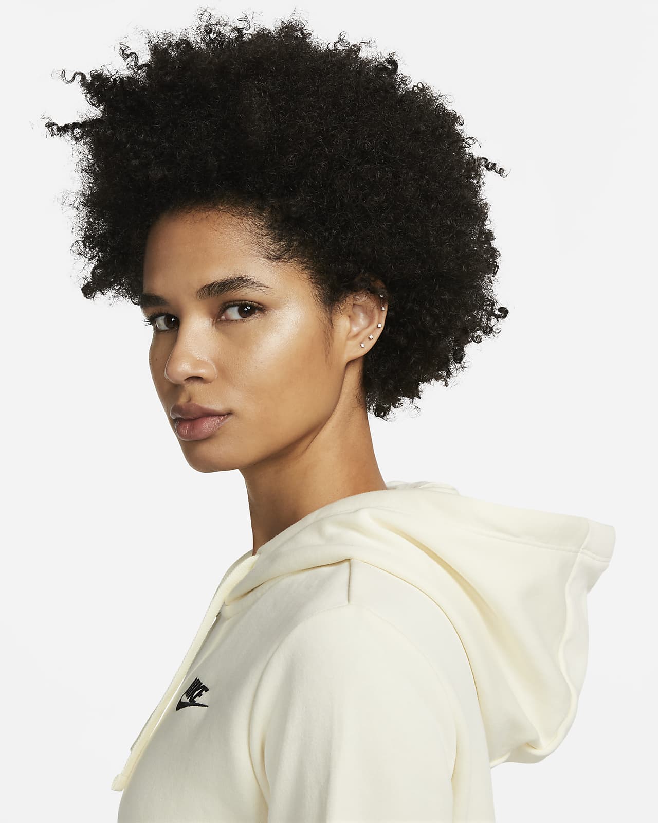 sweat femme nike gris