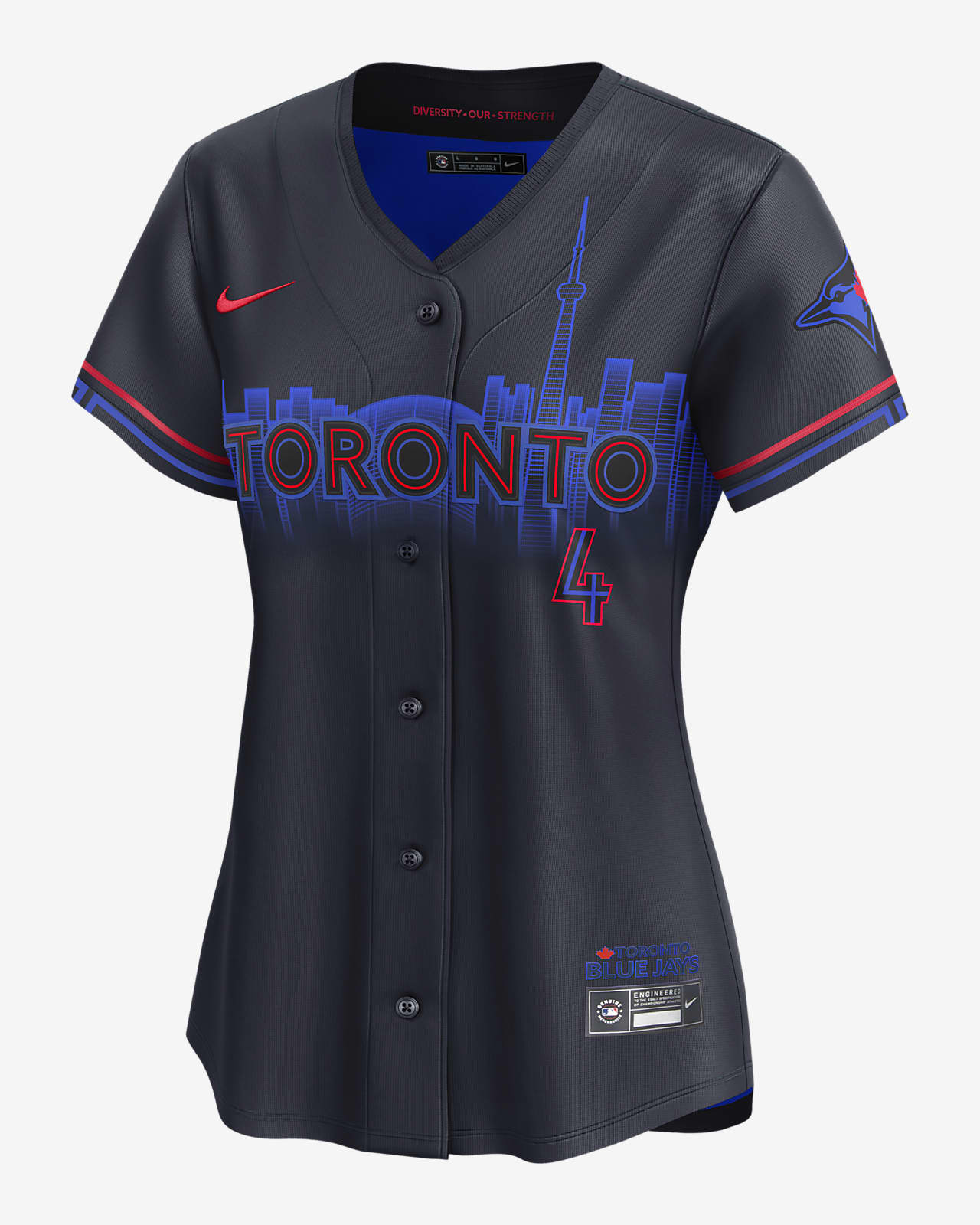 George Springer Toronto Blue Jays City Connect Women's Nike Dri-FIT ADV MLB Limited Jersey