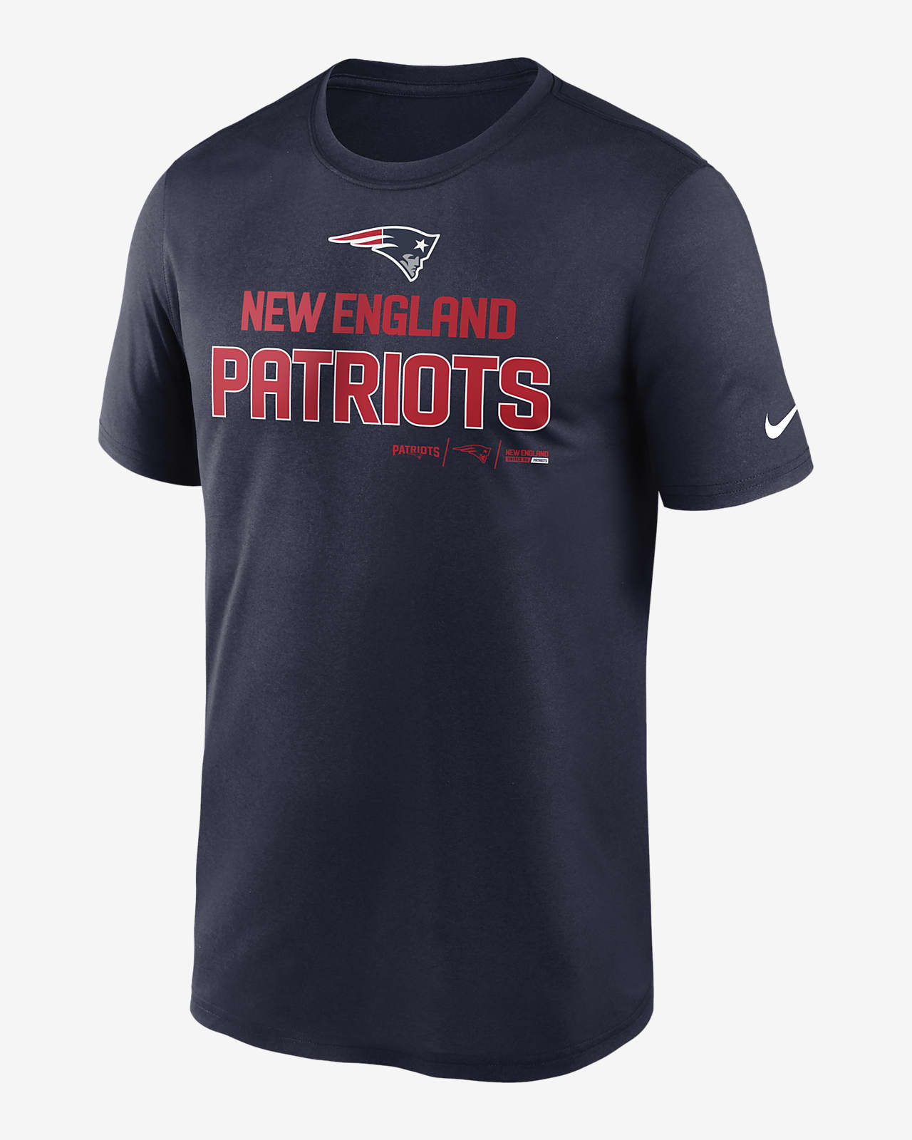 Nike Dri-FIT Community Legend (NFL New England Patriots) Men's T-Shirt ...