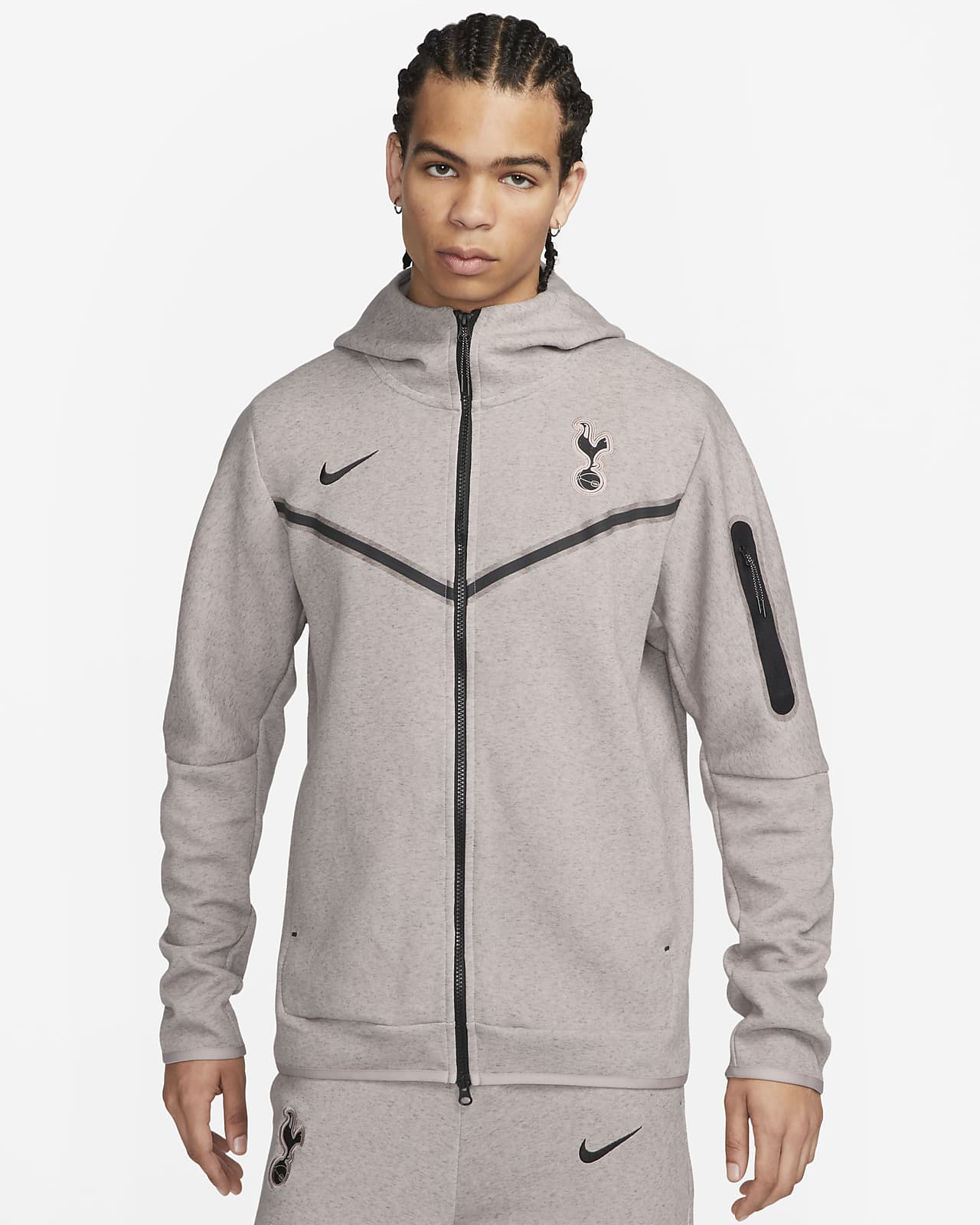 Tottenham Hotspur Tech Fleece Windrunner Third Men's Nike Football Full-Zip  Hoodie. Nike LU