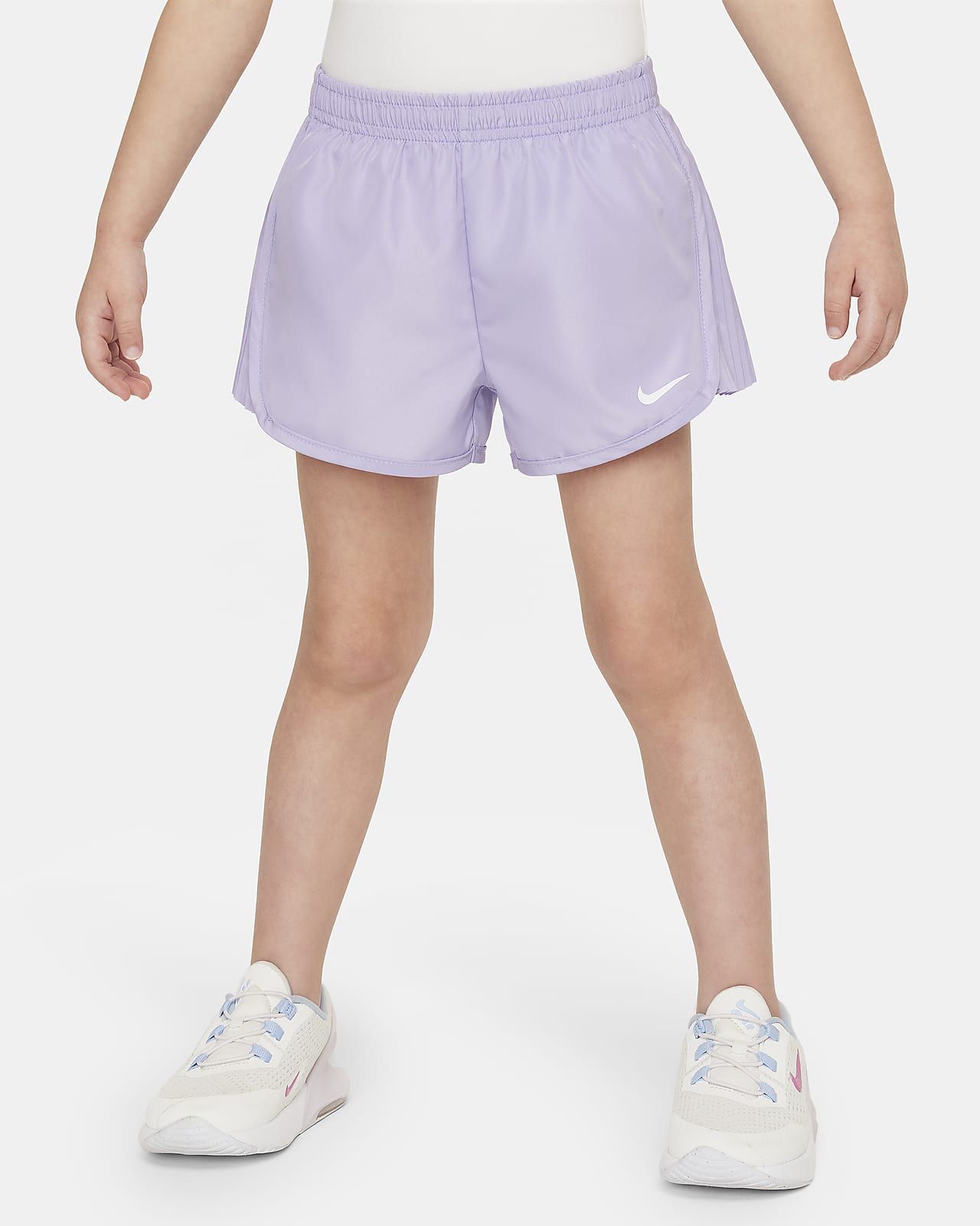 Shorts Tempo plisados infantil Nike Dri-FIT Prep in Your Step