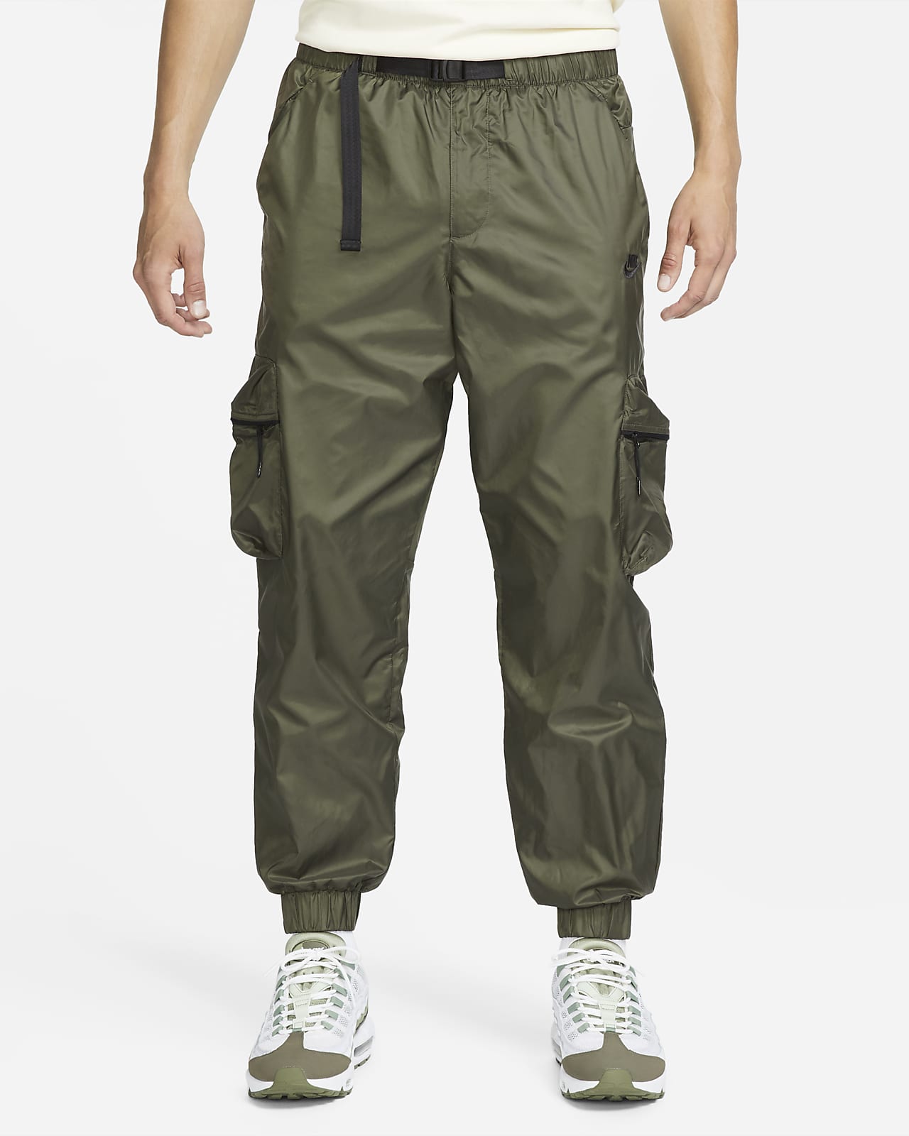 Nike Tech Essentials cargo pants in beige | ASOS