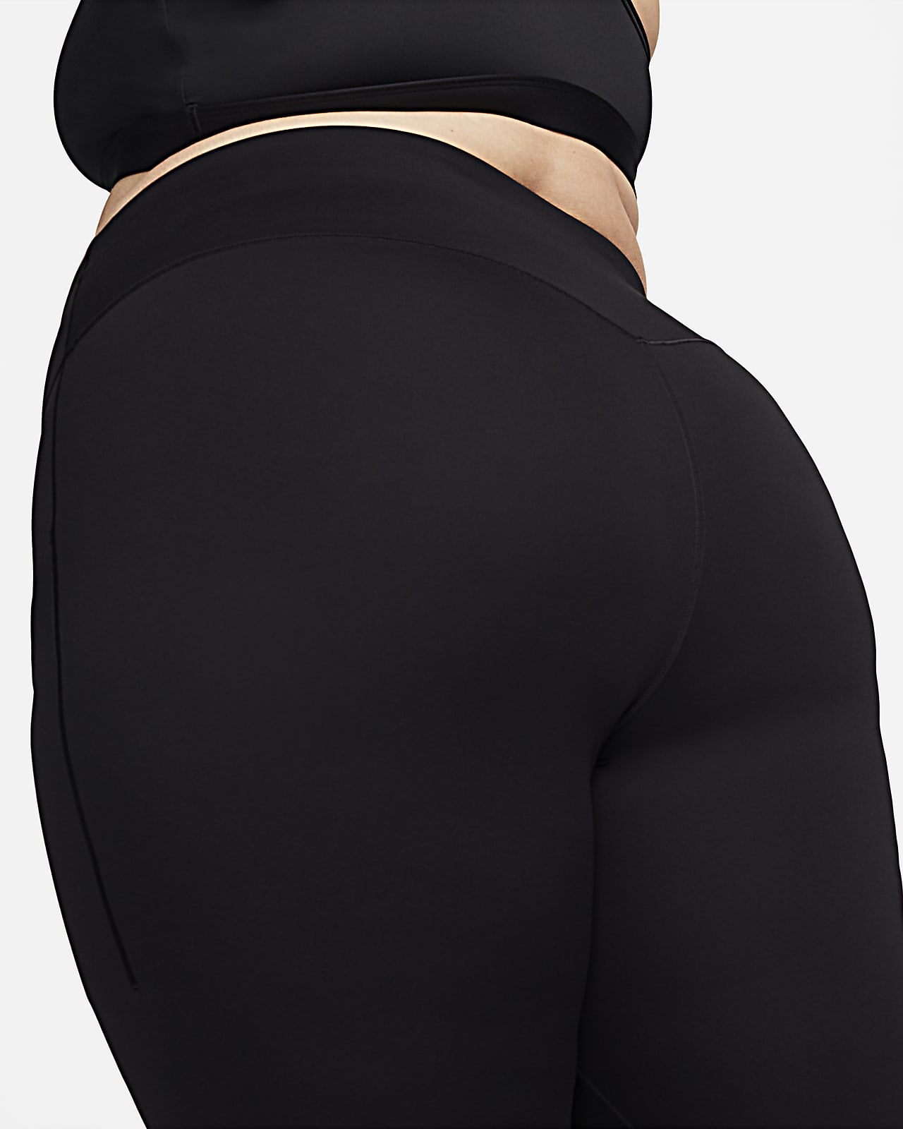 Nike Universa Women's Medium-Support High-Waisted 7/8 Leggings with Pockets  (X-Small, Black) at  Women's Clothing store