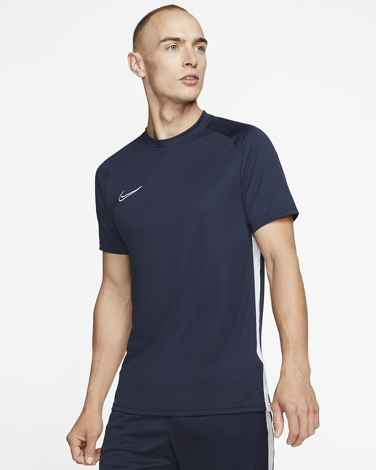 nike dri fit academy top blue