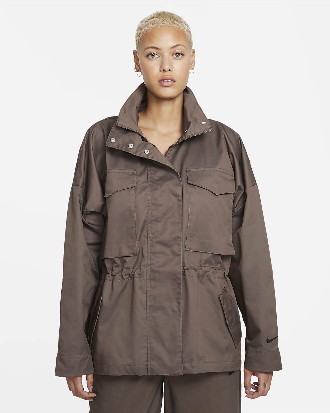 giacca nike militare