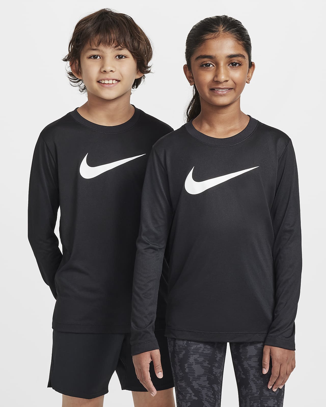 Nike Legend Big Kids' Dri-FIT Long-Sleeve T-Shirt