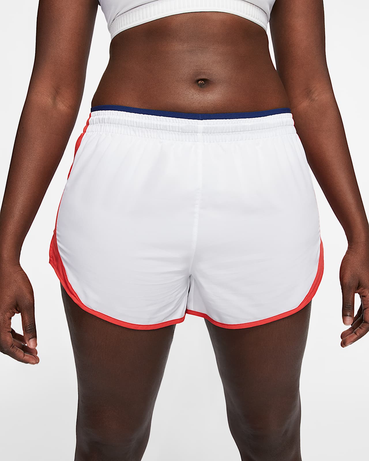 blue nike shorts womens