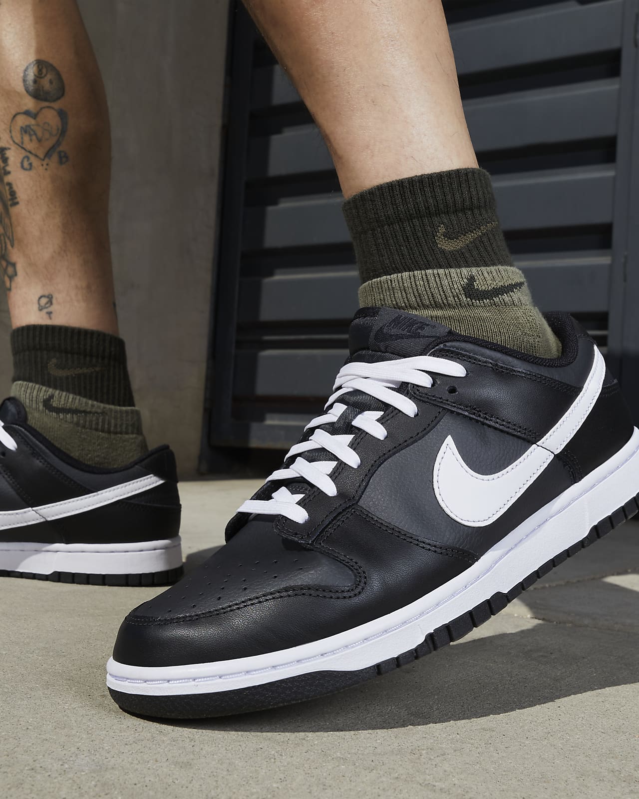 nike dunk low retro off noir