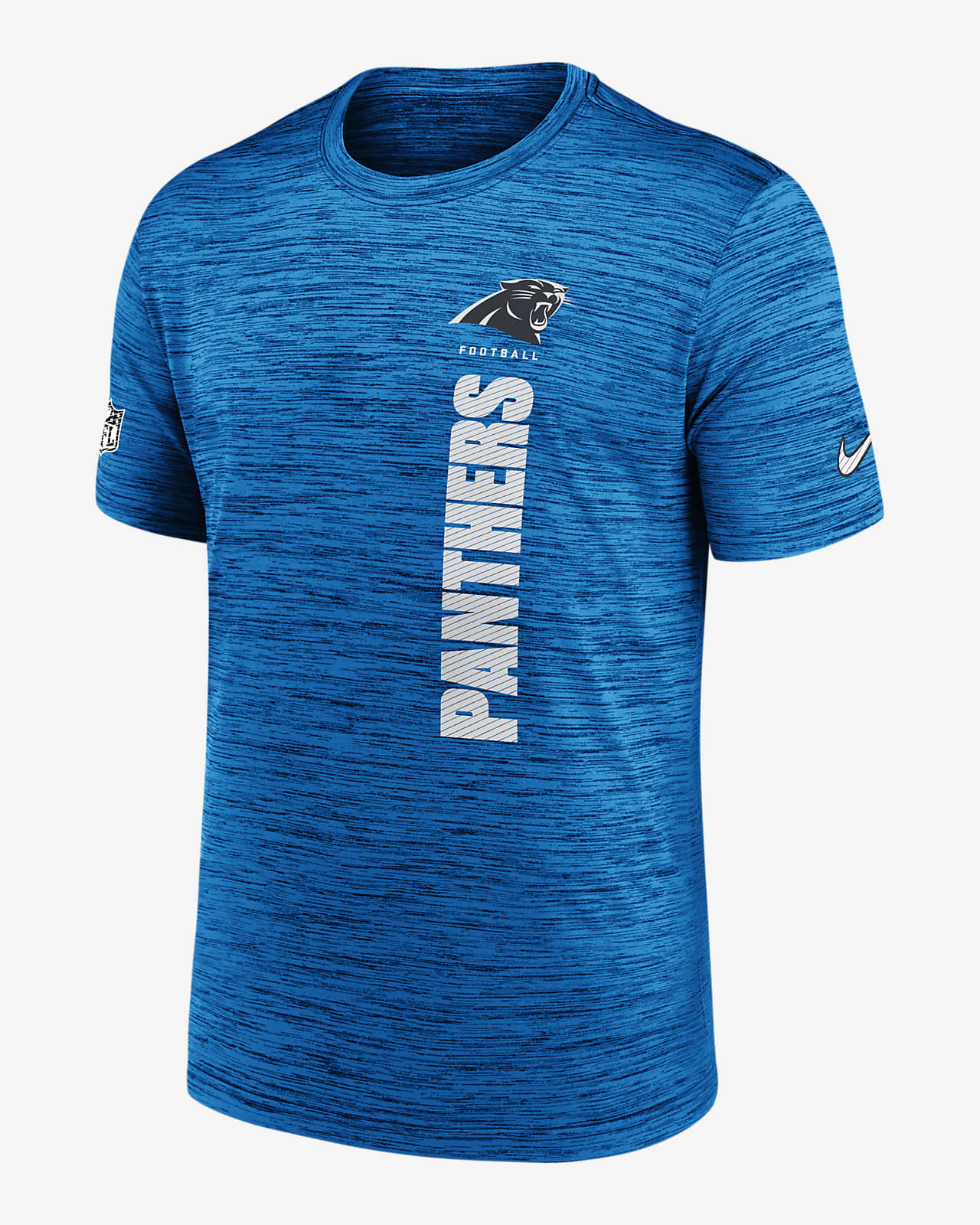 Playera Nike Dri-FIT de la NFL para hombre Carolina Panthers Sideline Velocity