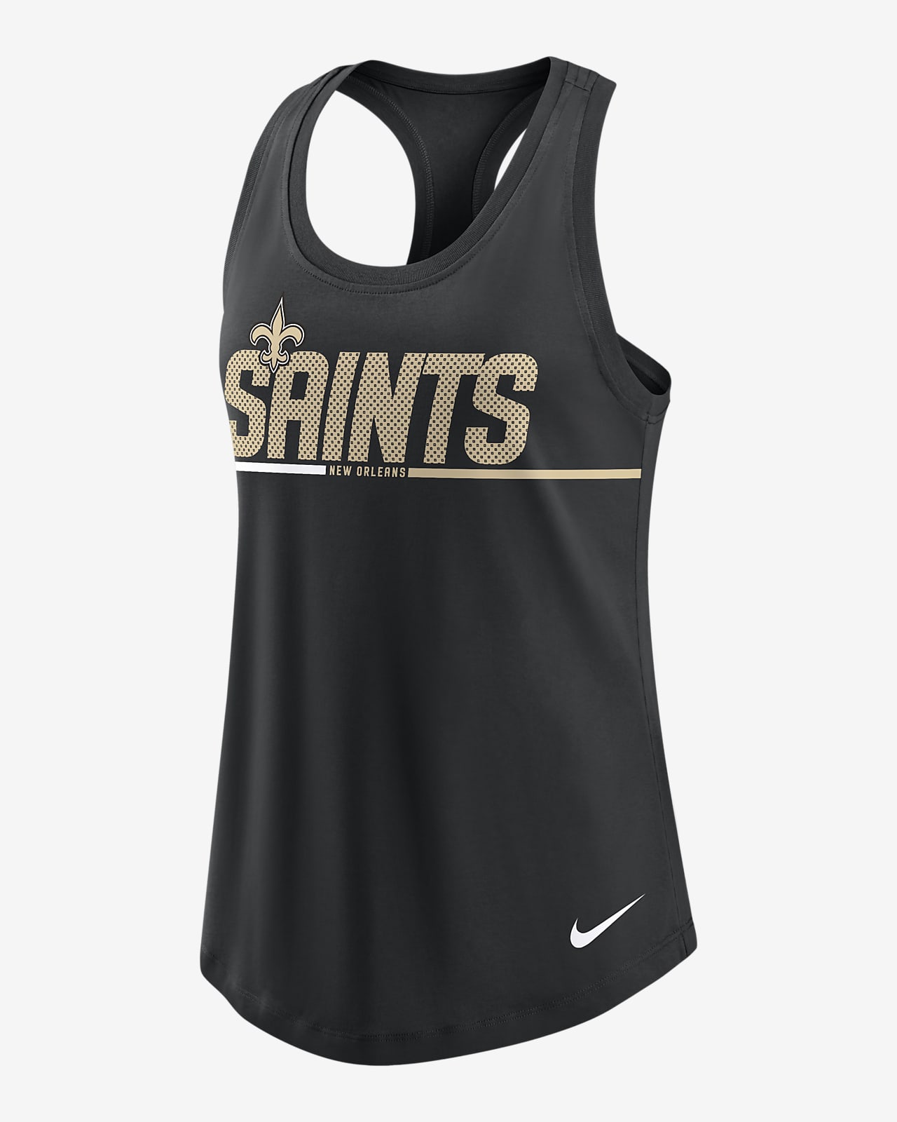 Nike City (NFL New Orleans Saints) Women's Racerback Tank Top