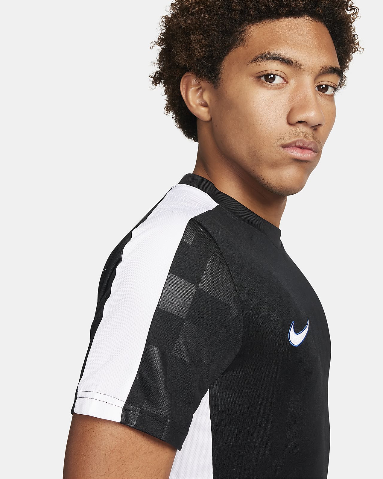 Nike Academy Men's Dri-FIT Soccer Short-Sleeve Top.