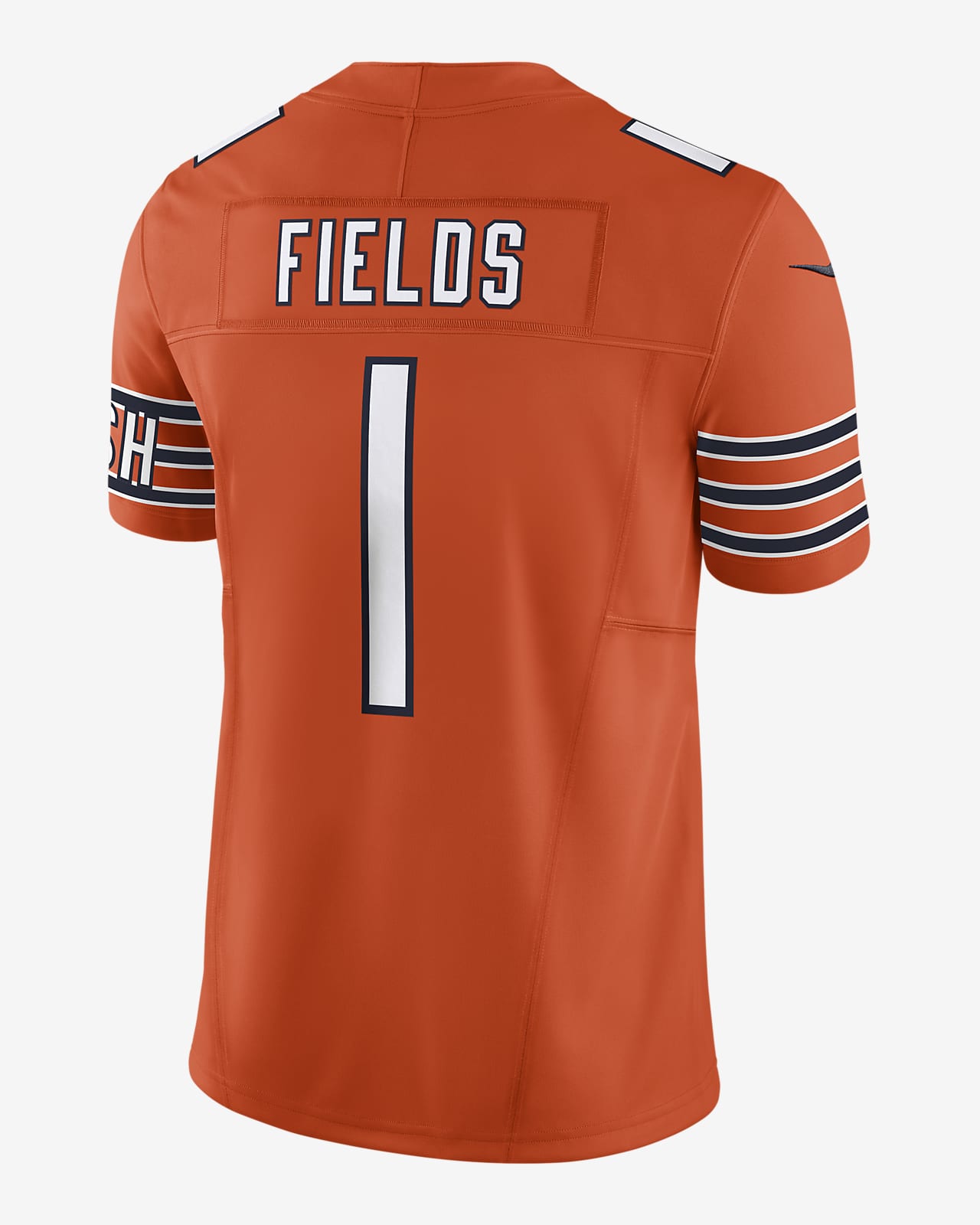 Justin Fields Chicago Bears Men's Nike Dri-FIT NFL Limited Football Jersey.