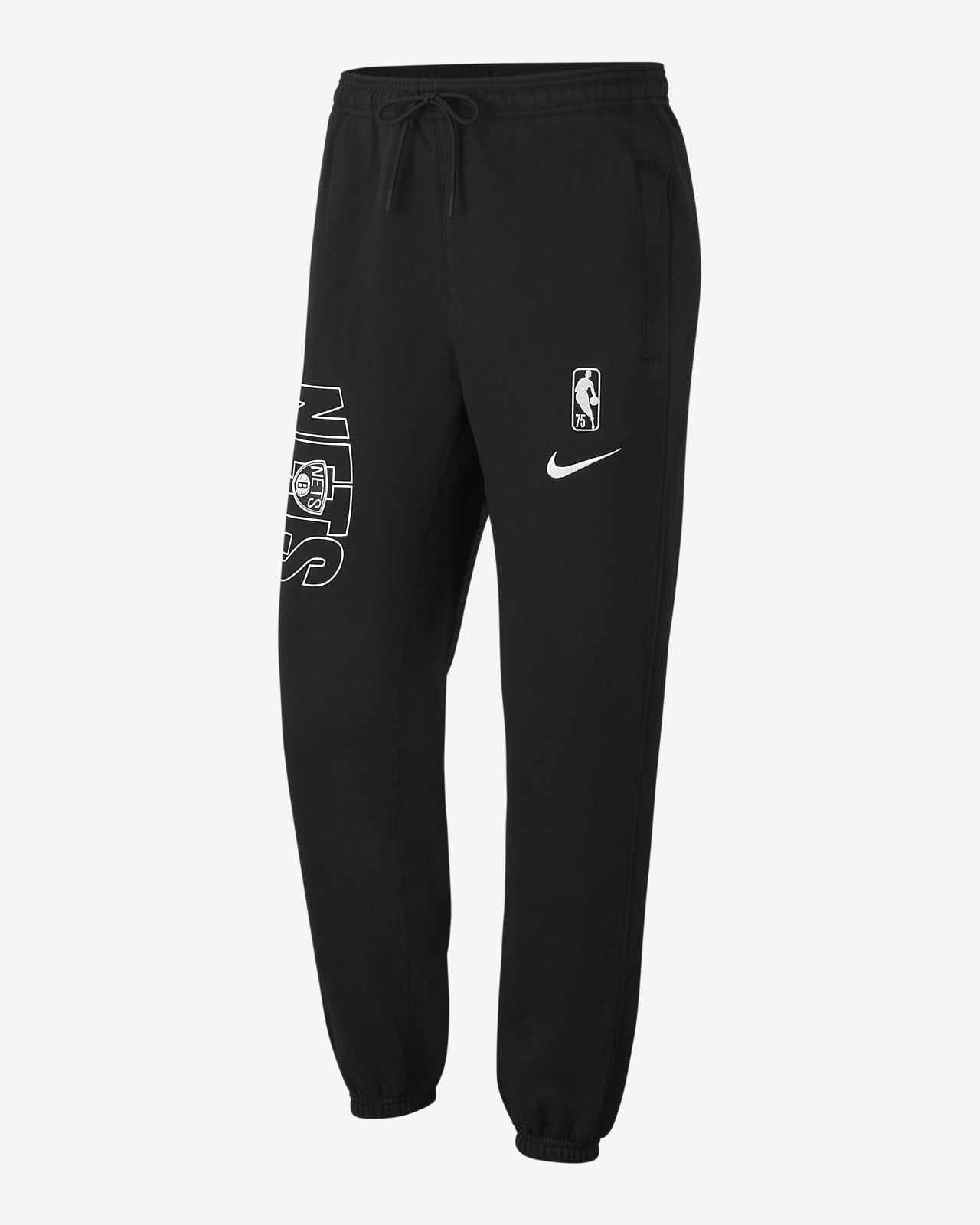 Pantalon en tissu Fleece Nike NBA Brooklyn Nets Courtside pour Homme