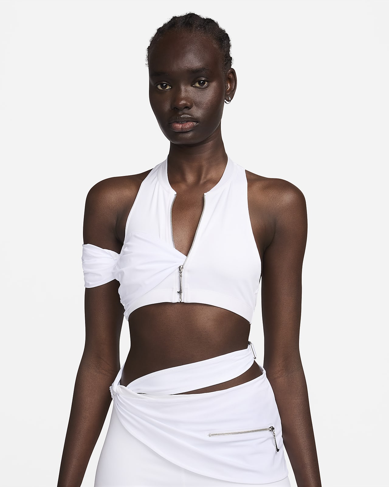 Γυναικεία μπλούζα που δένει πίσω από τον λαιμό Nike x Jacquemus