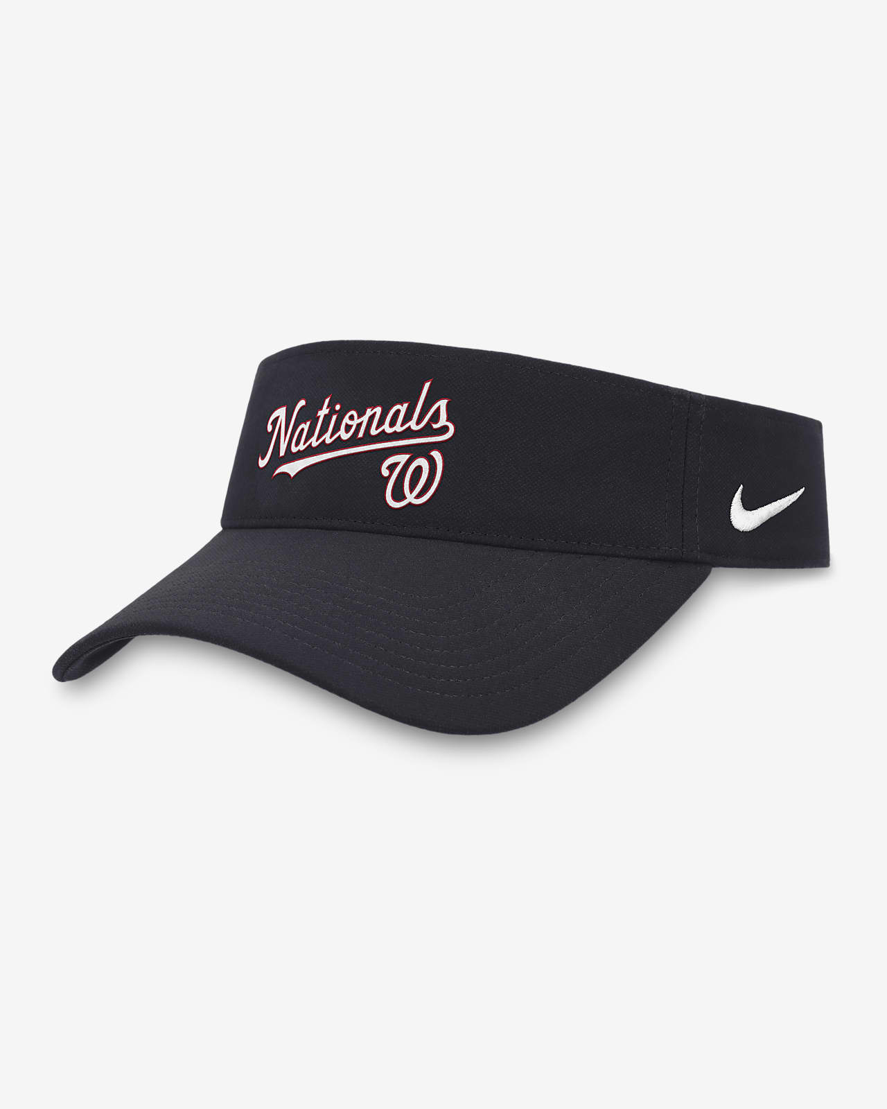 Visera Nike Dri-FIT MLB para hombre Washington Nationals Wordmark