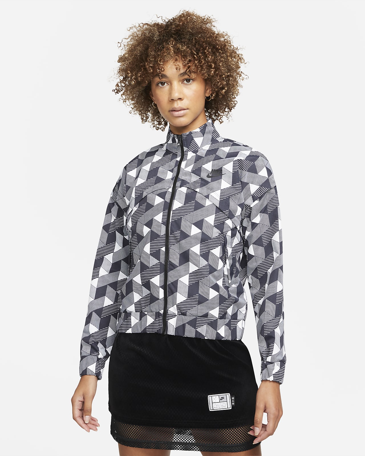 Chamarra de tenis de manga larga para mujer Serena Williams Design Crew.  Nike.com