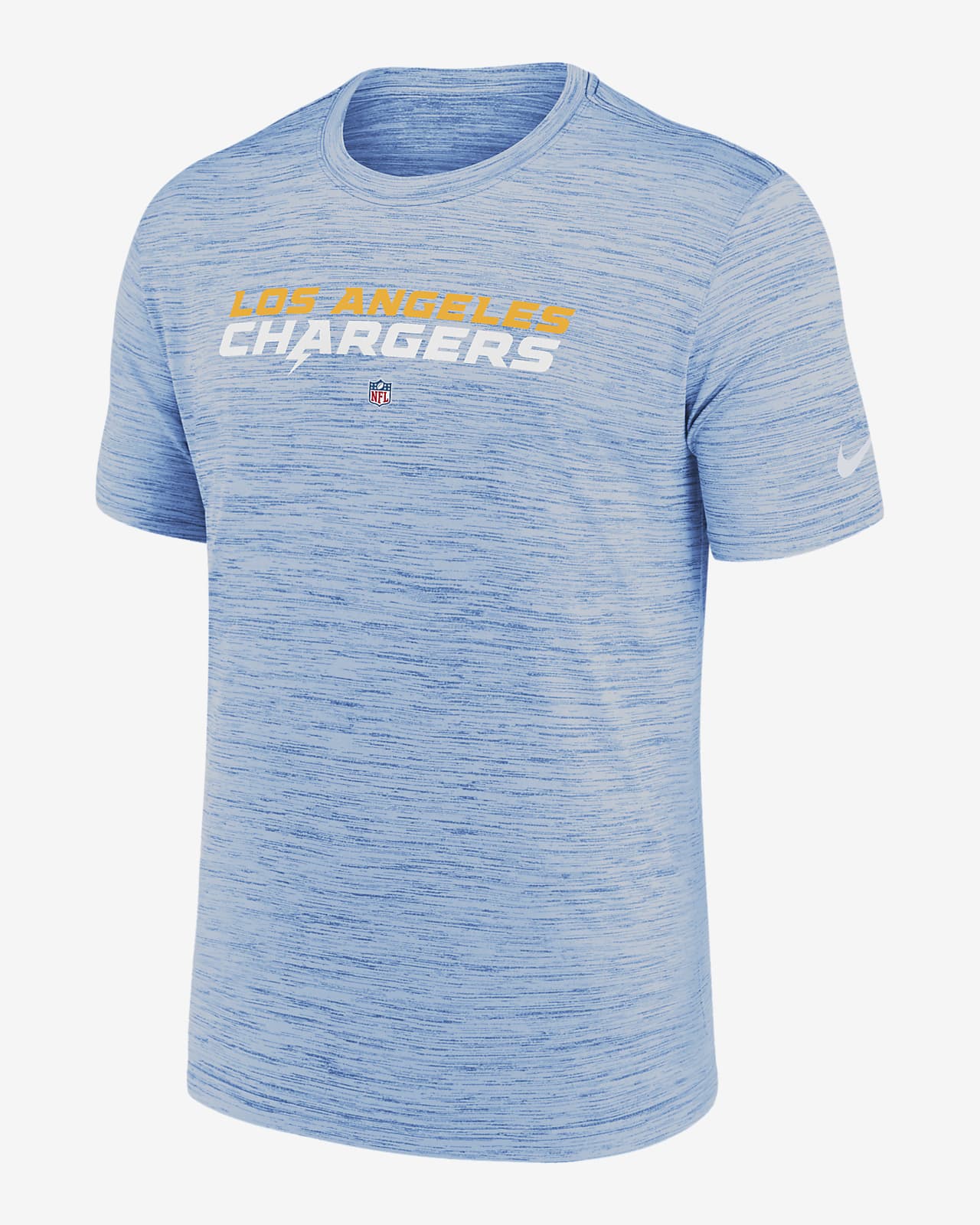 Nike Men's Dri-Fit Sideline Velocity (NFL Los Angeles Chargers) T-Shirt in Blue, Size: 3XL | 00O548Y97-0BO