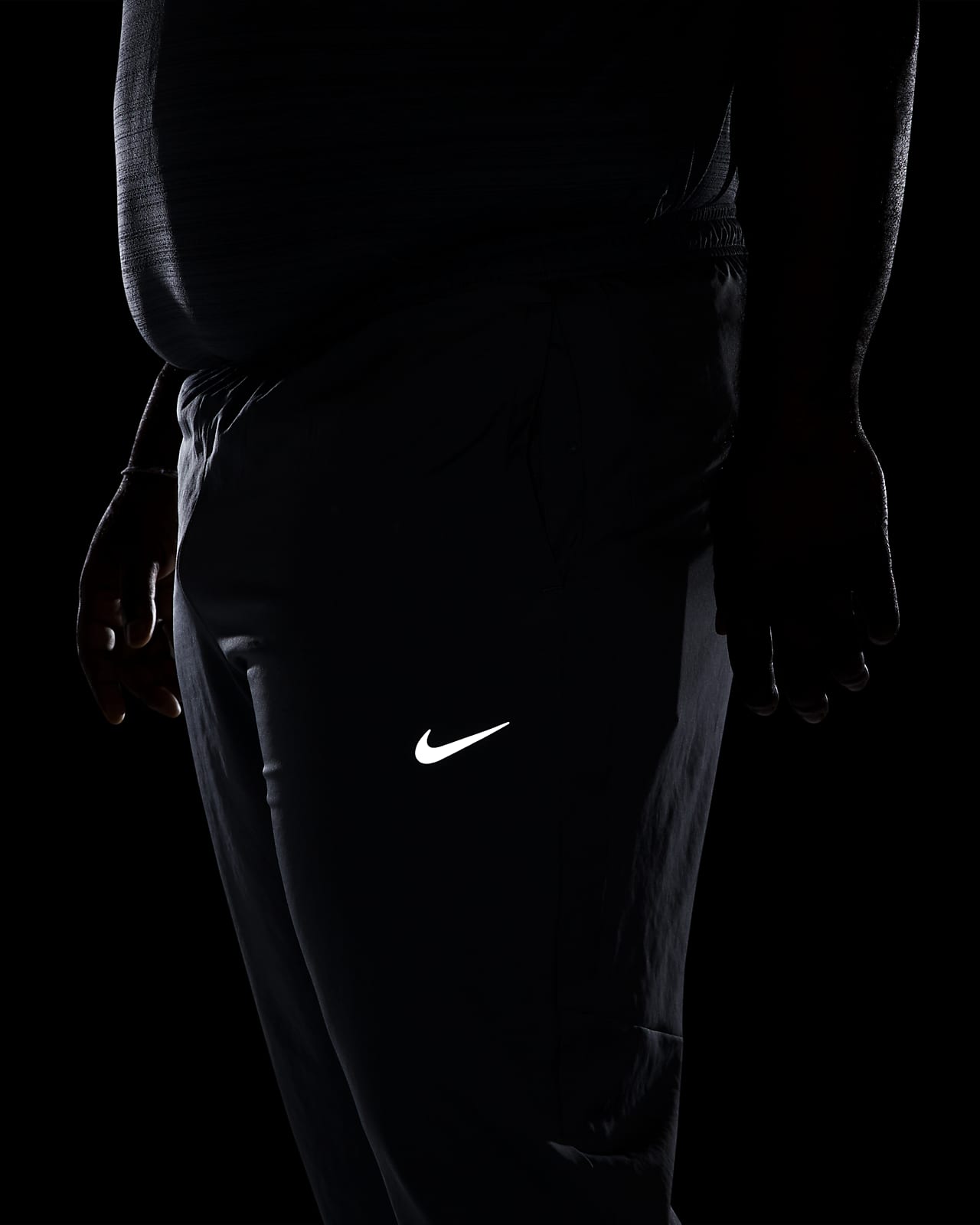 Nike, Dri-FIT Challenger Men's Woven Running Pants, Black