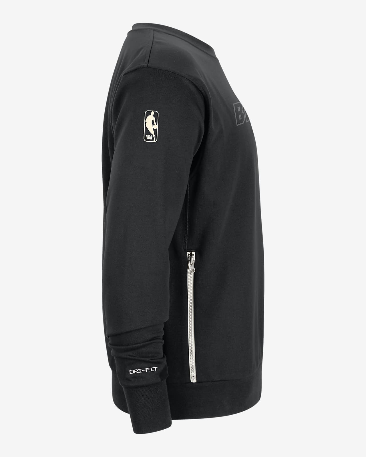 Nike Men's Portland Trail Blazers Black Fleece Pullover Hoodie, Large