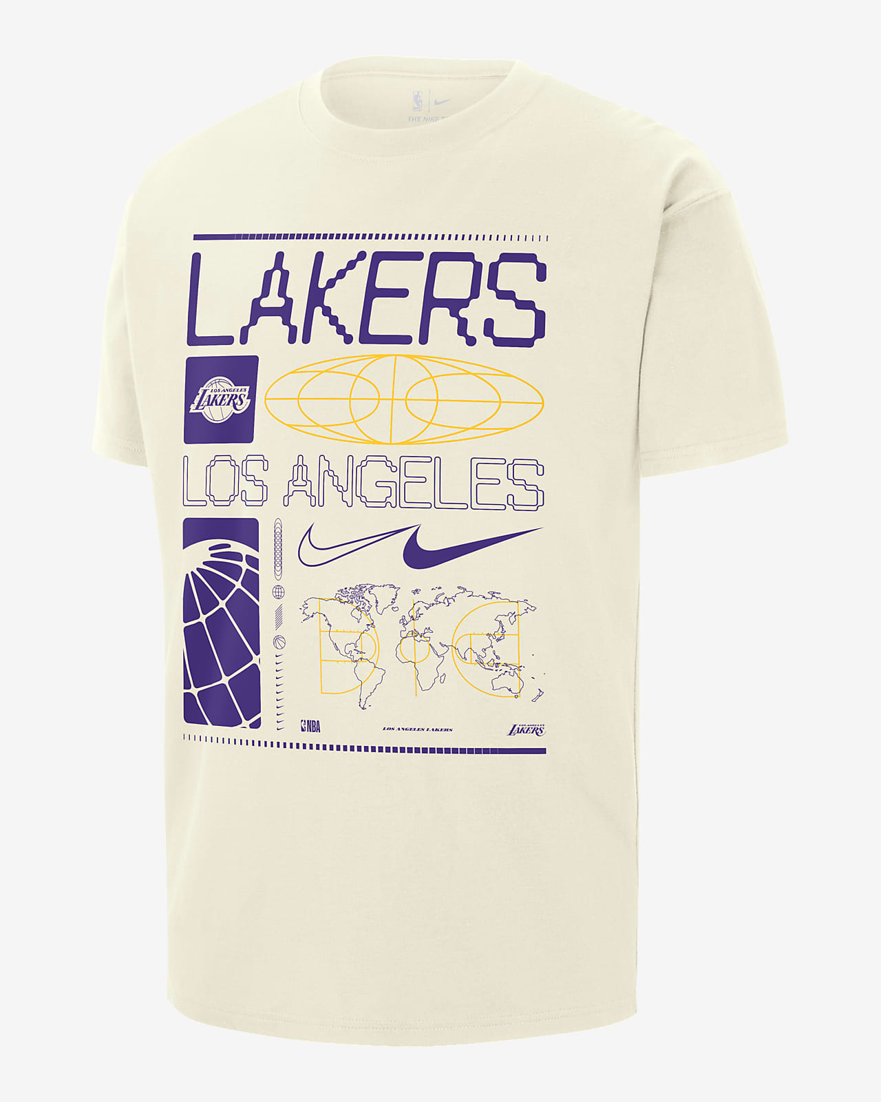 lakers nike t shirt