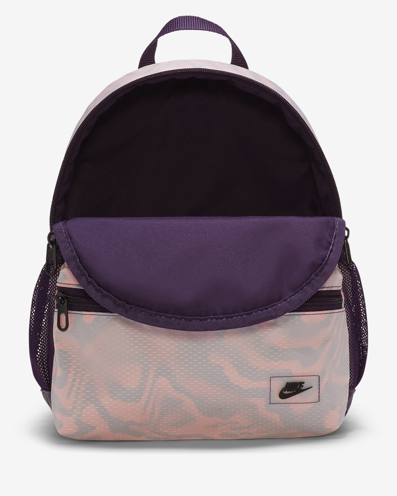 nike purple mini backpack