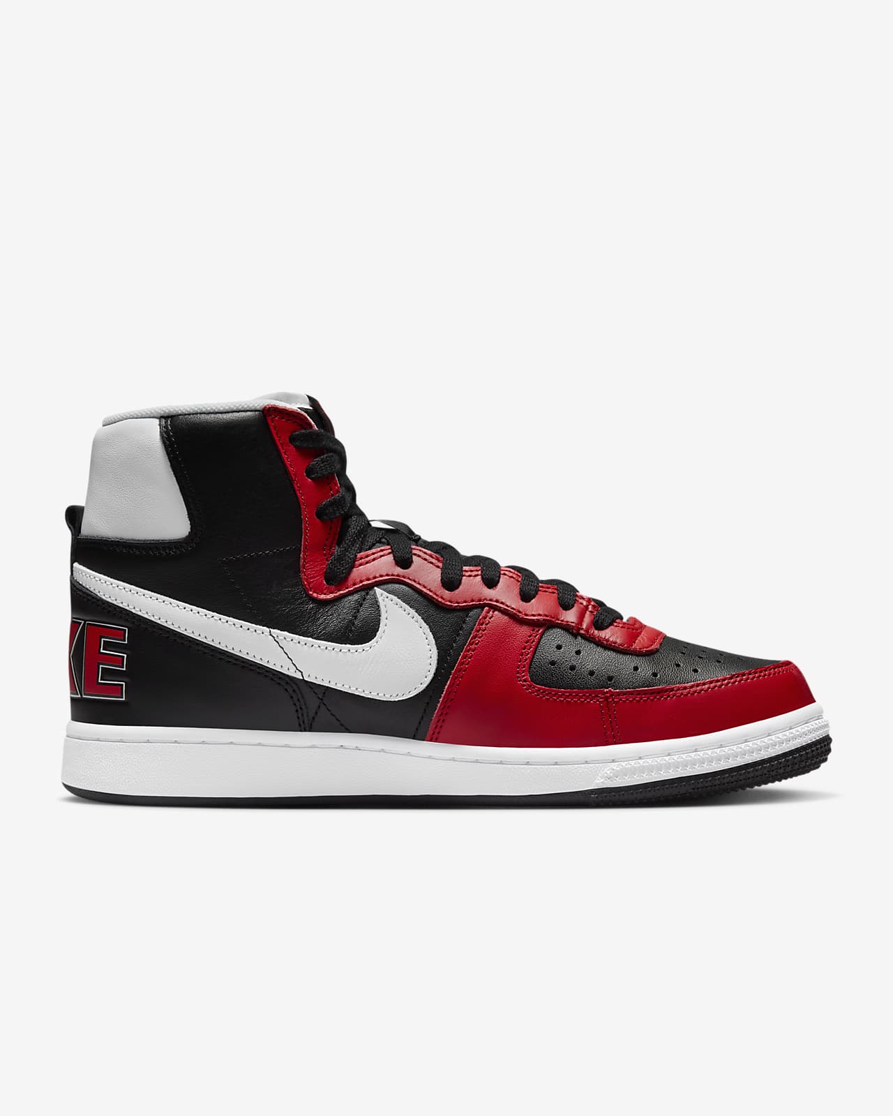 Nike red hot sale high