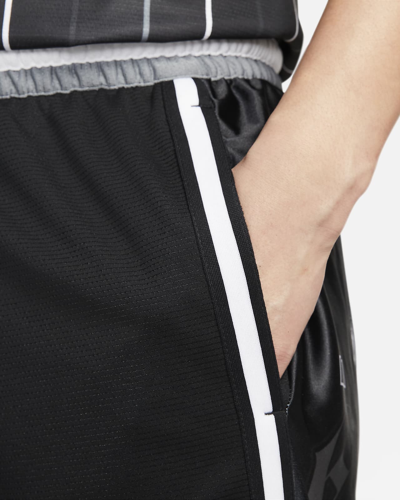 adidas Basketball Shorts Triple Up Mesh Basketball Shorts in Black