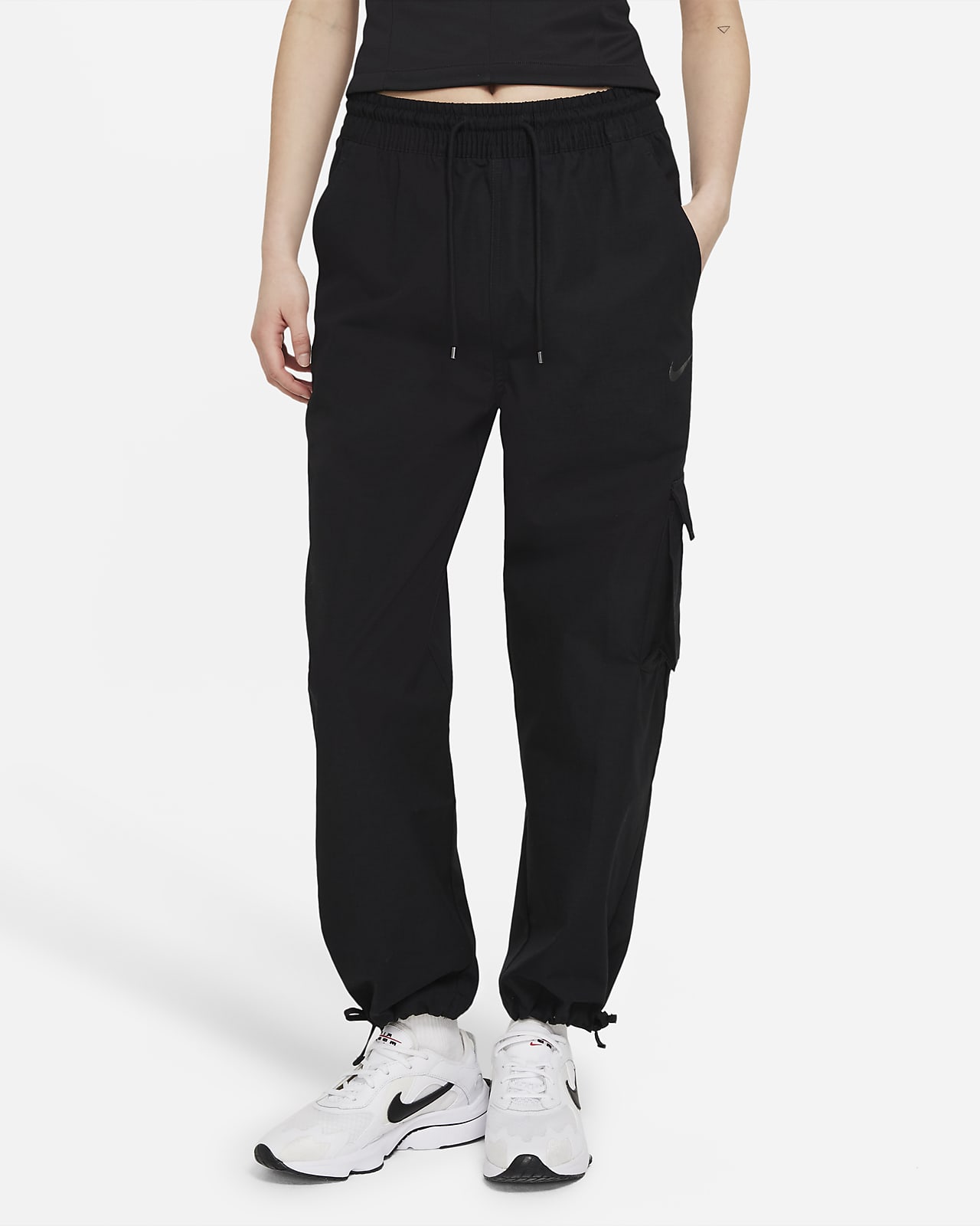 nike cargo joggers dark grey