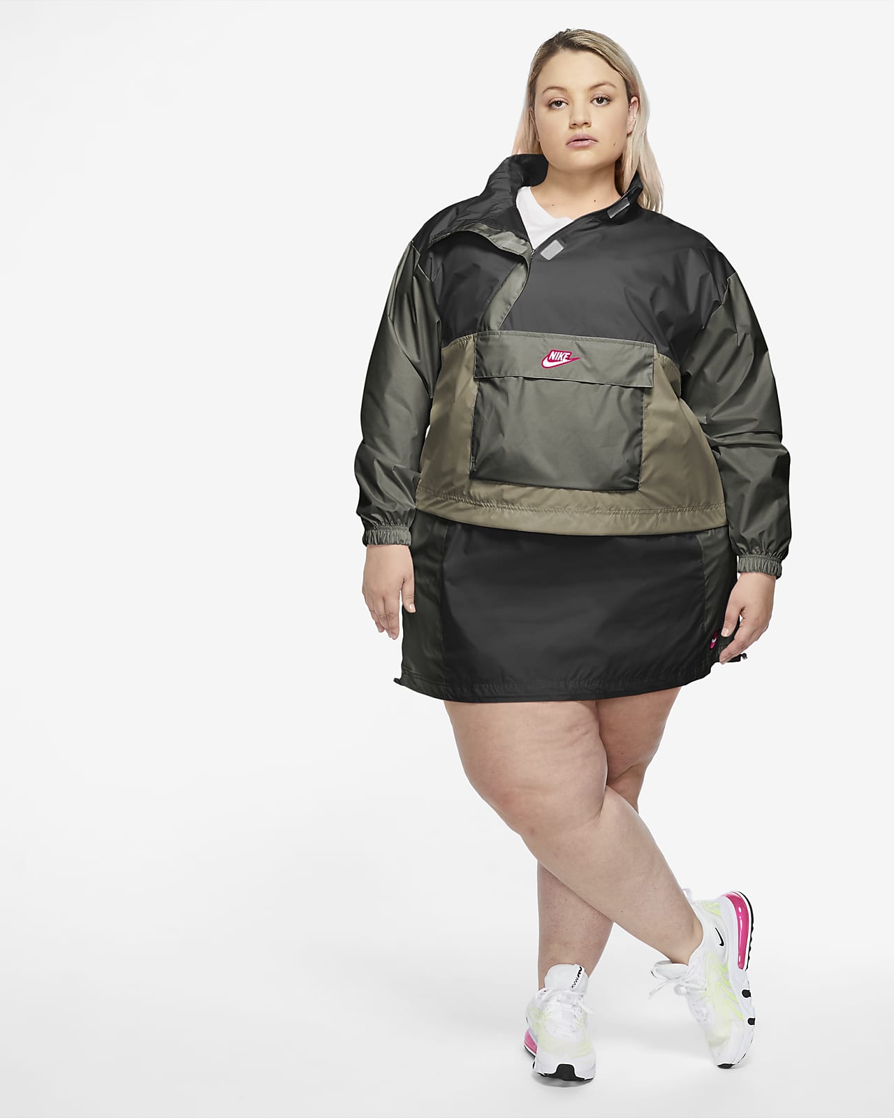 plus size nike windbreaker