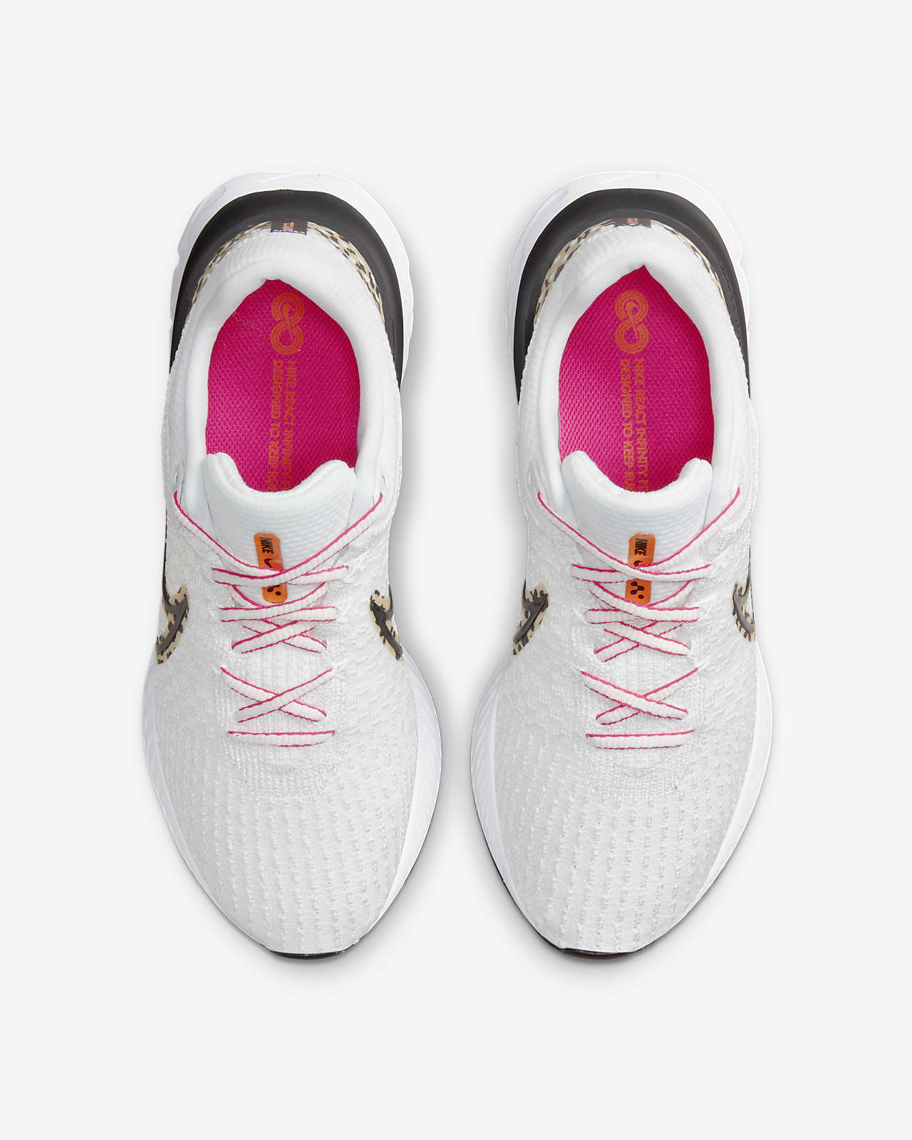 Nike React Infinity Flyknit 3 Women's Road Running Shoes. Nike HU