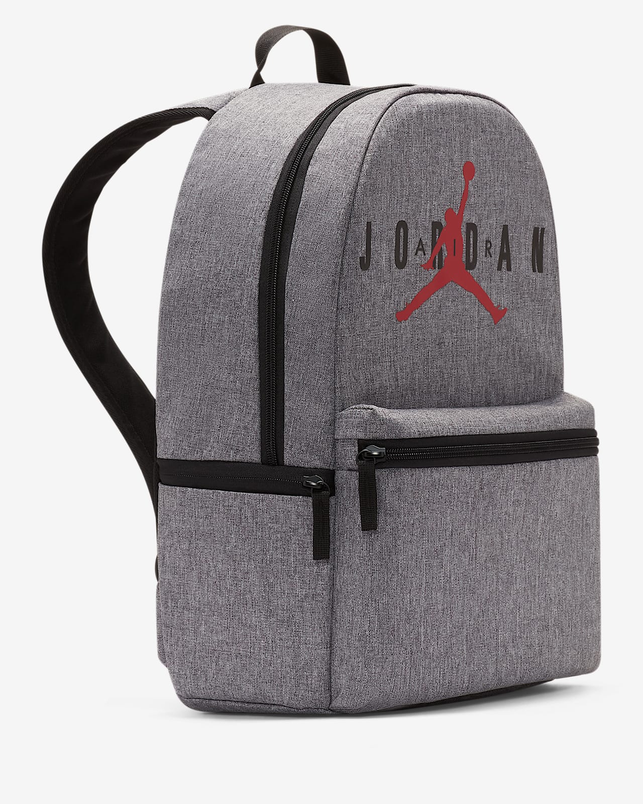 silver jordan backpack