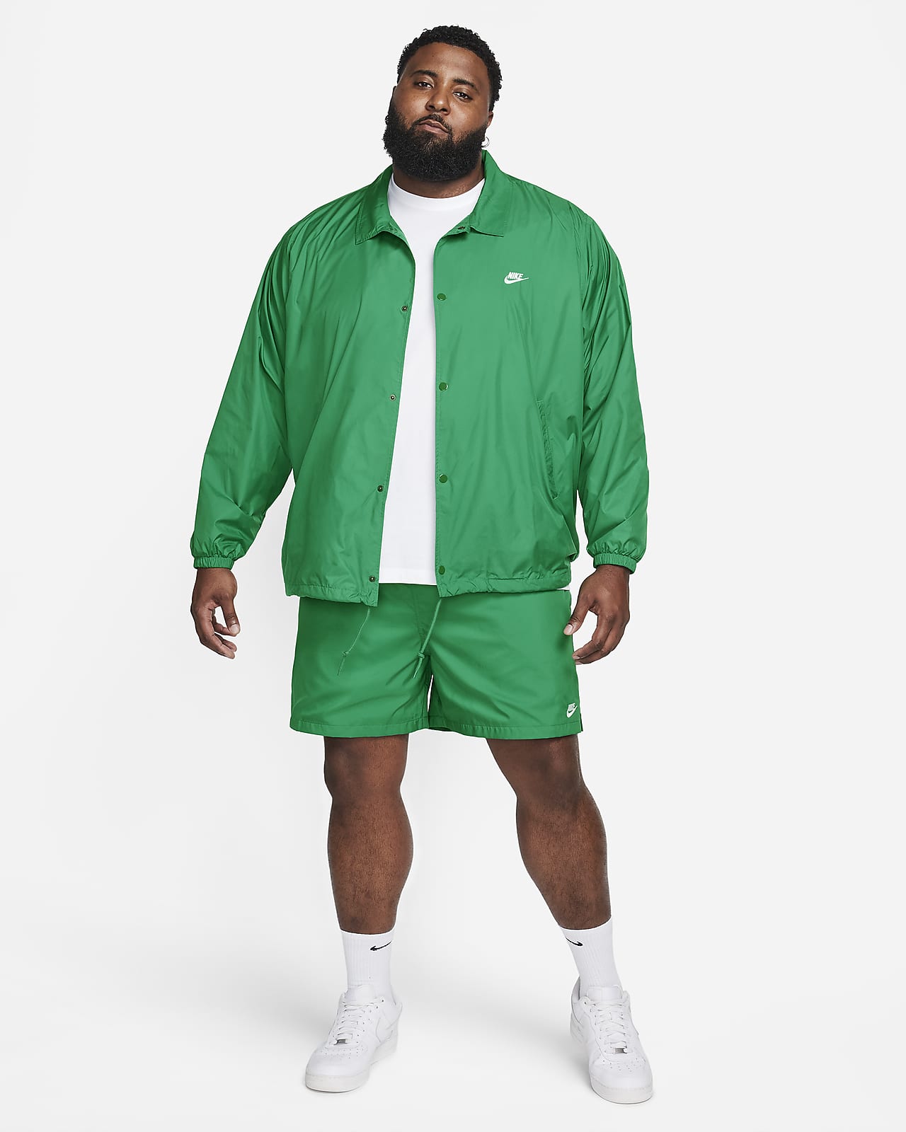 Nike men's coaches discount jacket