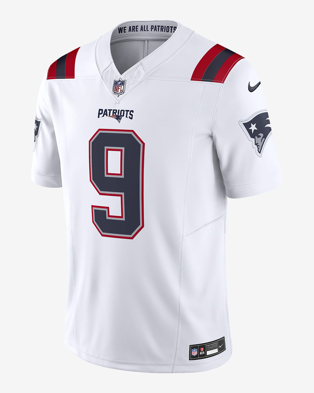 Jersey de fútbol americano Nike Dri-FIT de la NFL Limited para hombre Matthew Judon New England Patriots
