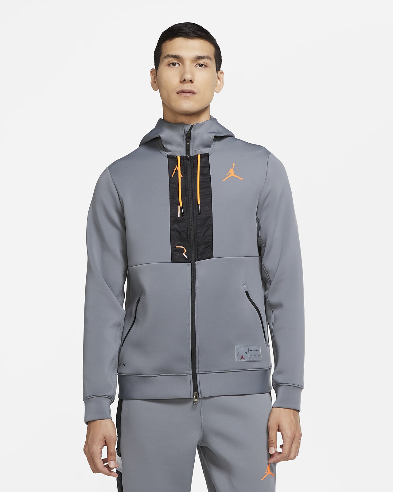 pull nike gris homme jordan