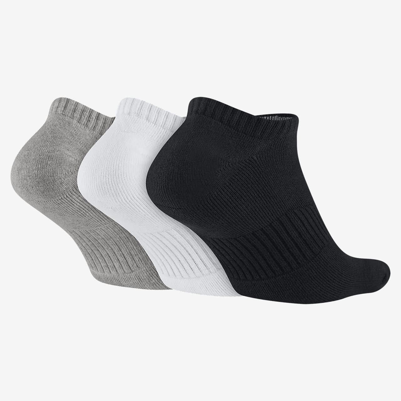 nike cotton no show socks