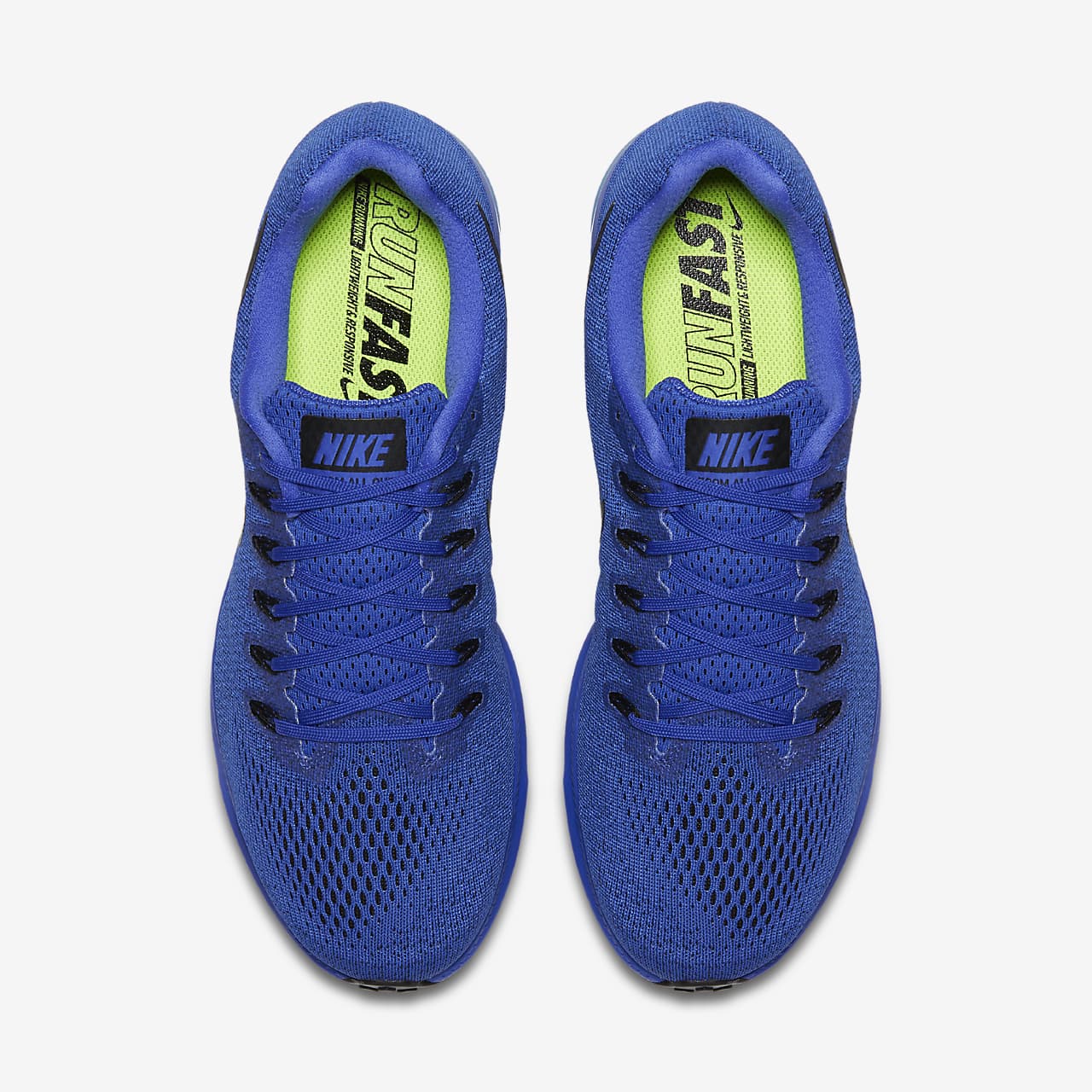 nike zoom all out blue running shoes