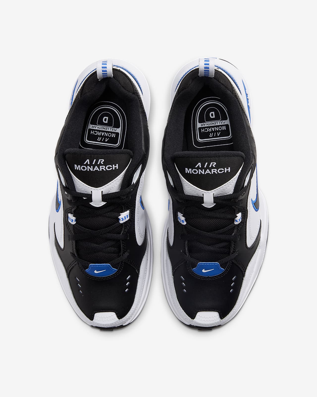 nike air monarch iv vs new balance 608