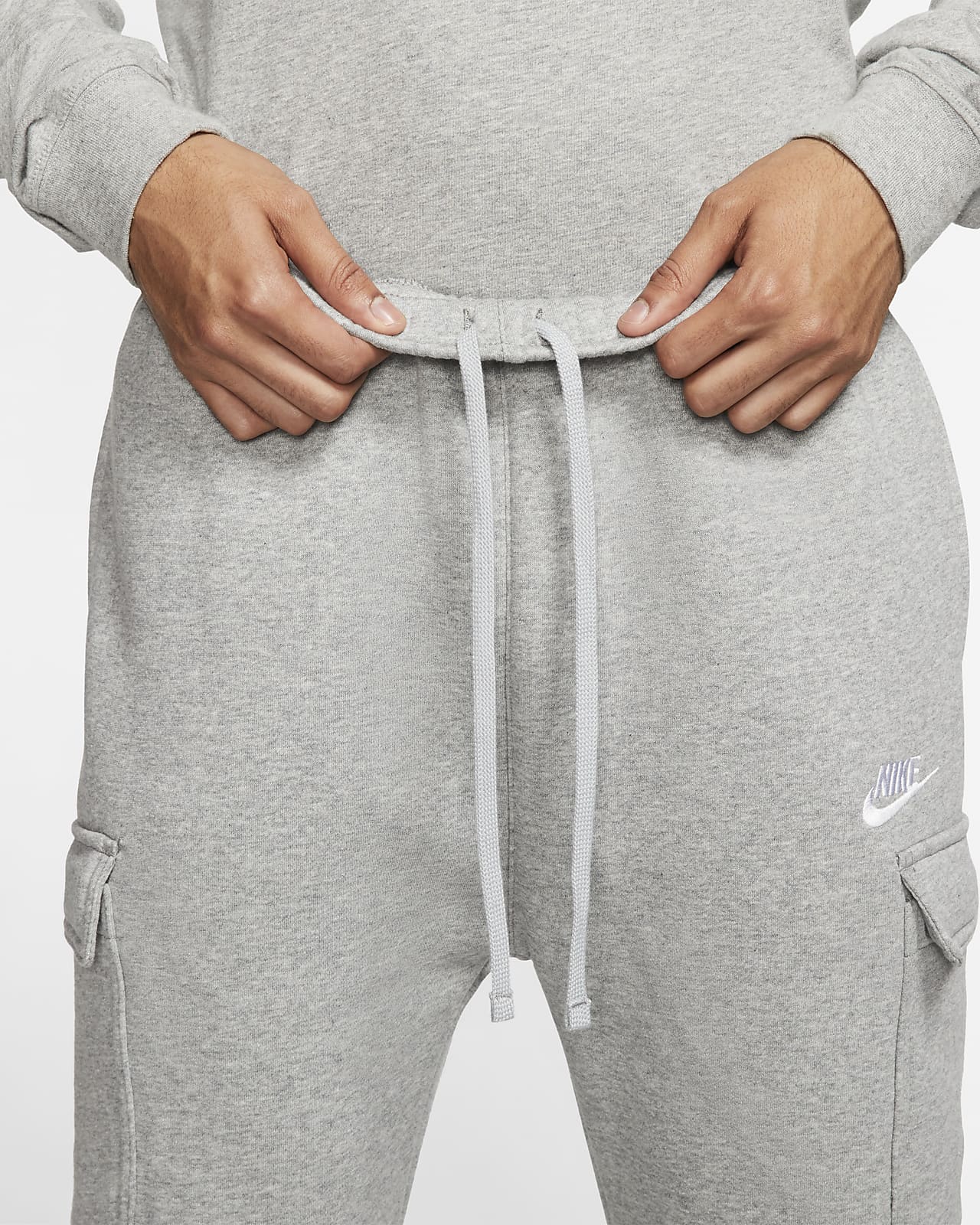 mens nike cargo fleece pants