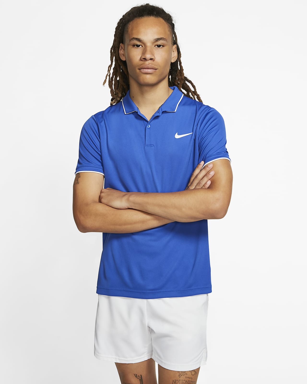 NikeCourt Dri-FIT Men's Tennis Polo. Nike LU