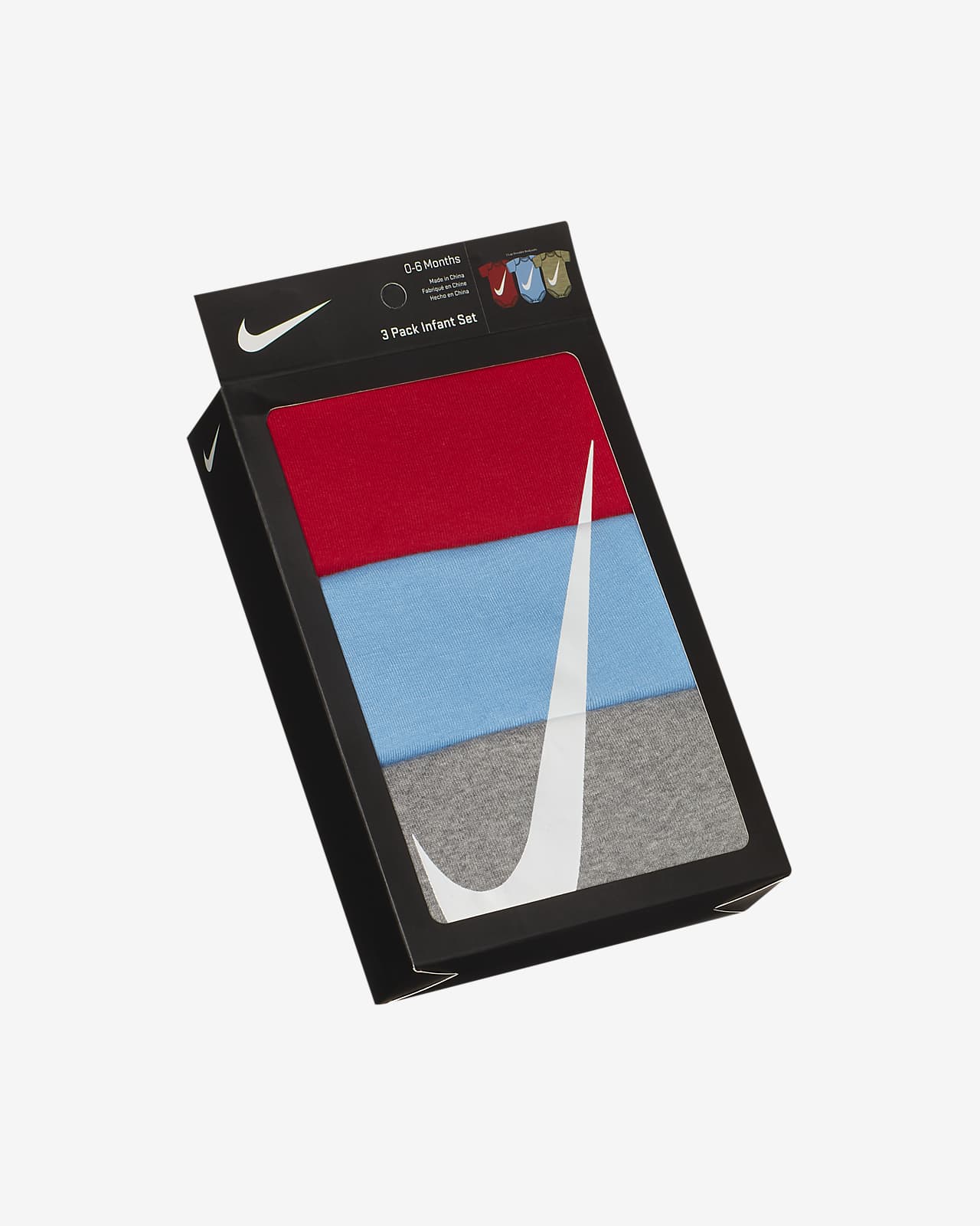 Nike (0-6M) Bodysuit Box Set