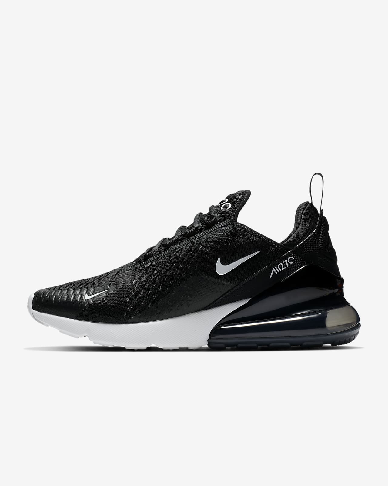 nike shoes black and white air max