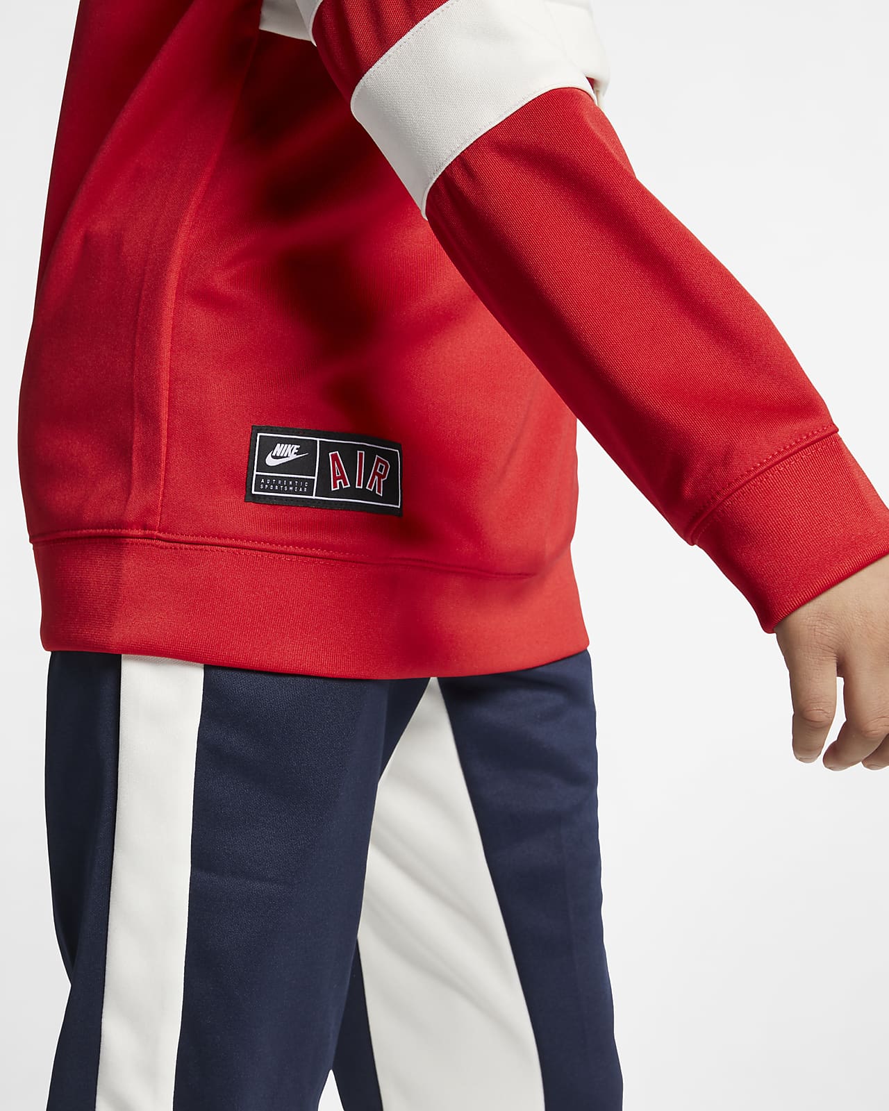 nike air tracksuit red