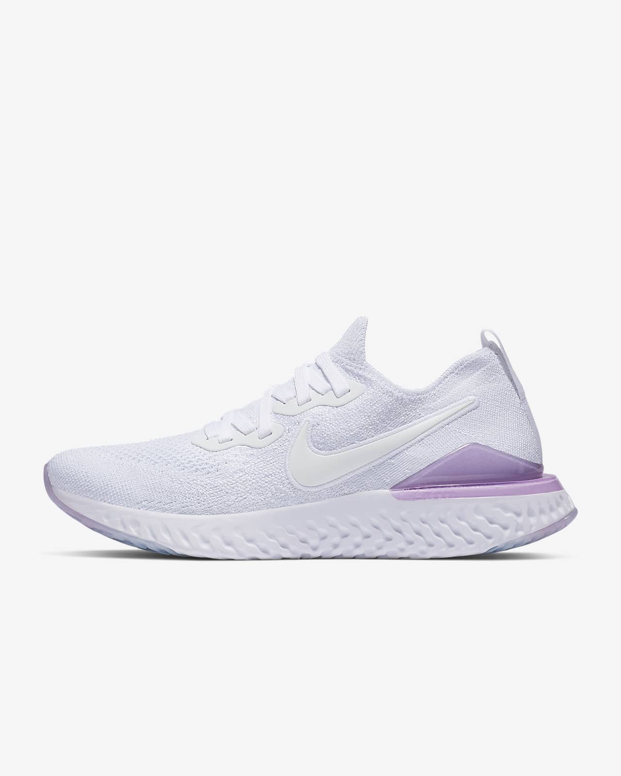 Women Nike Epic React Flyknit 2 ‘White / Pink Foam’ .97 Free Shipping