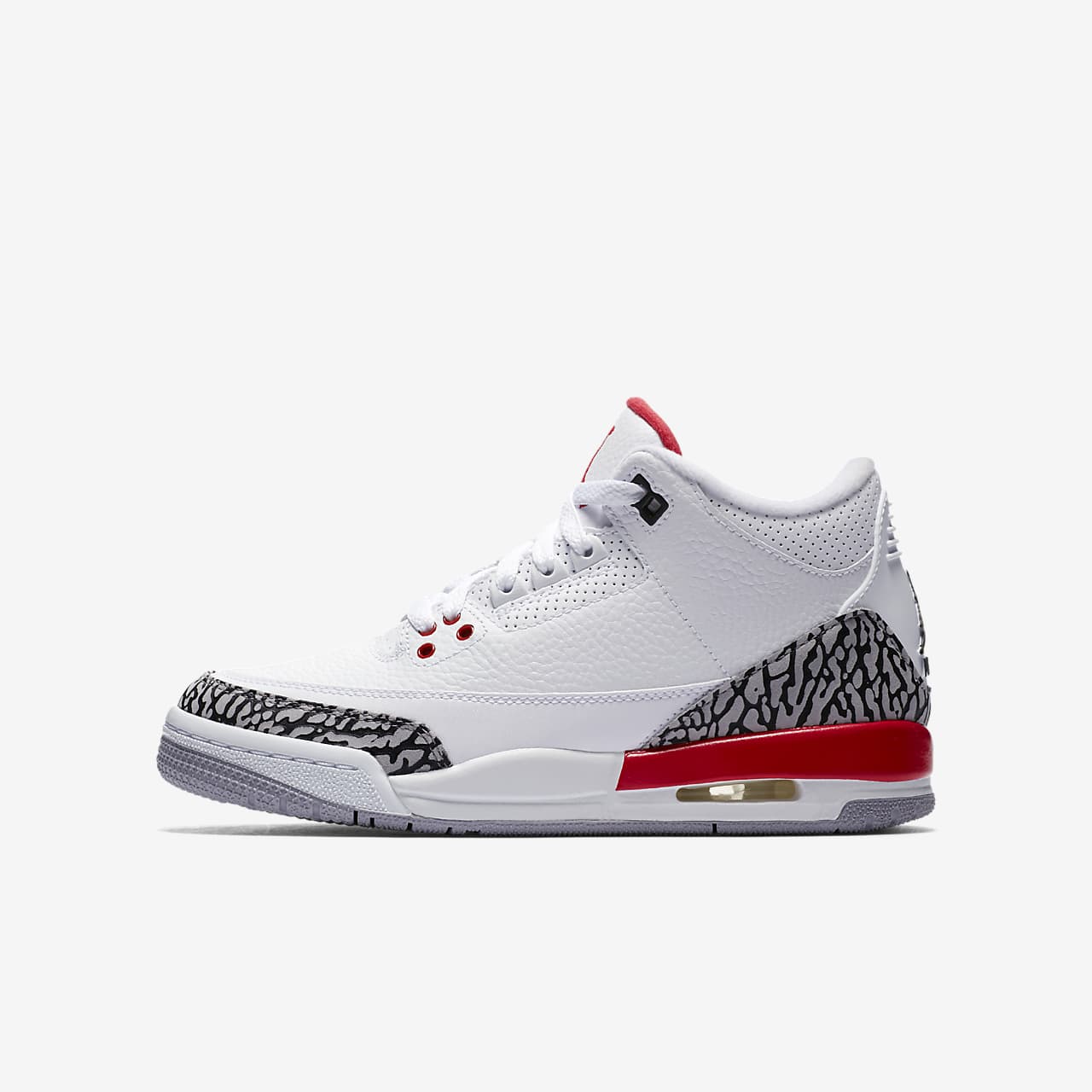 Air Jordan 3 Retro 大童鞋款。Nike TW